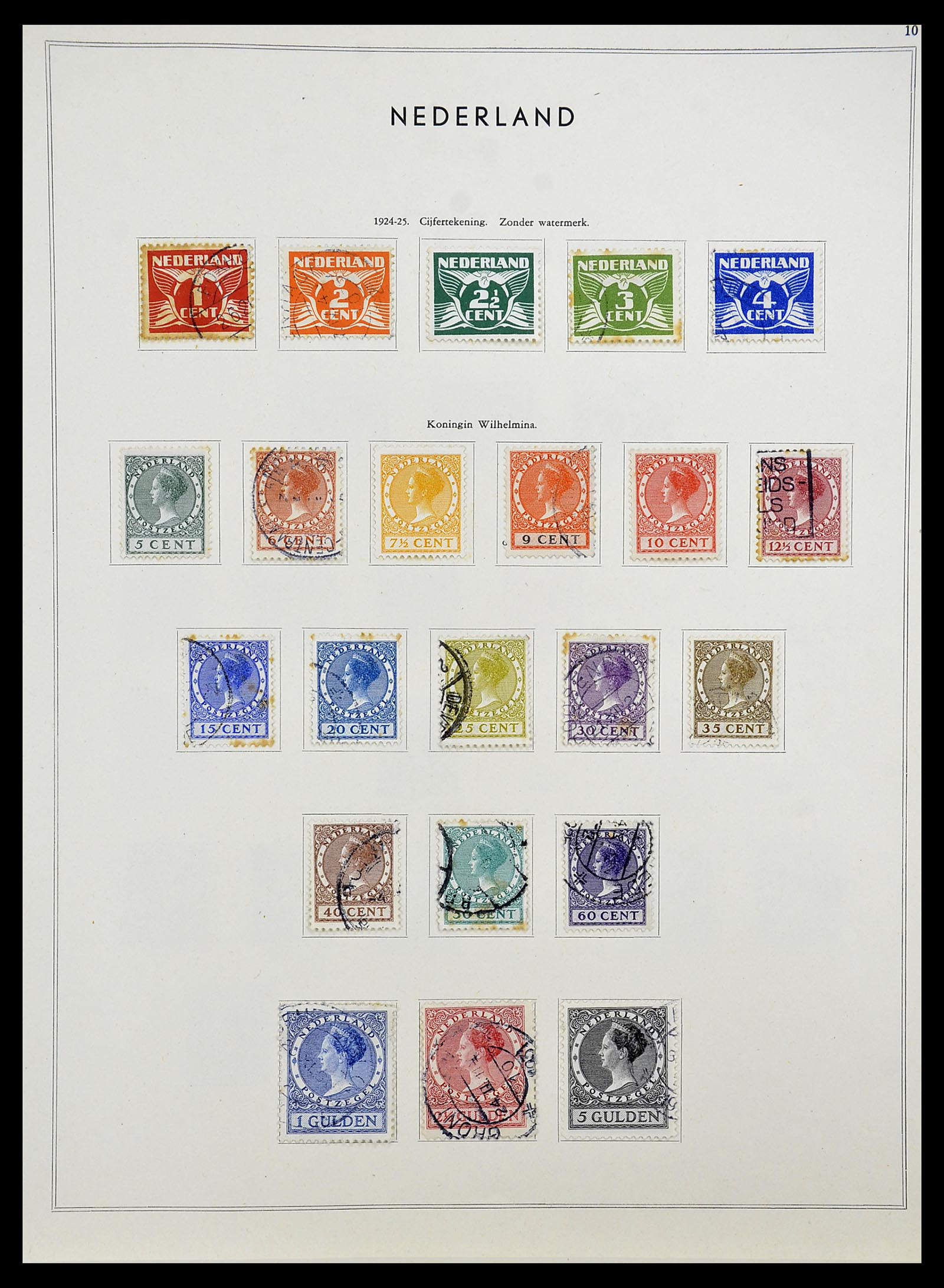 34588 011 - Stamp Collection 34588 Netherlands 1852-1958.