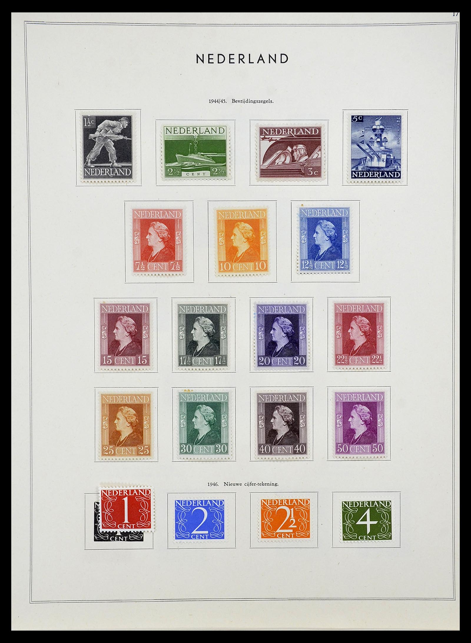 34588 018 - Stamp Collection 34588 Netherlands 1852-1958.