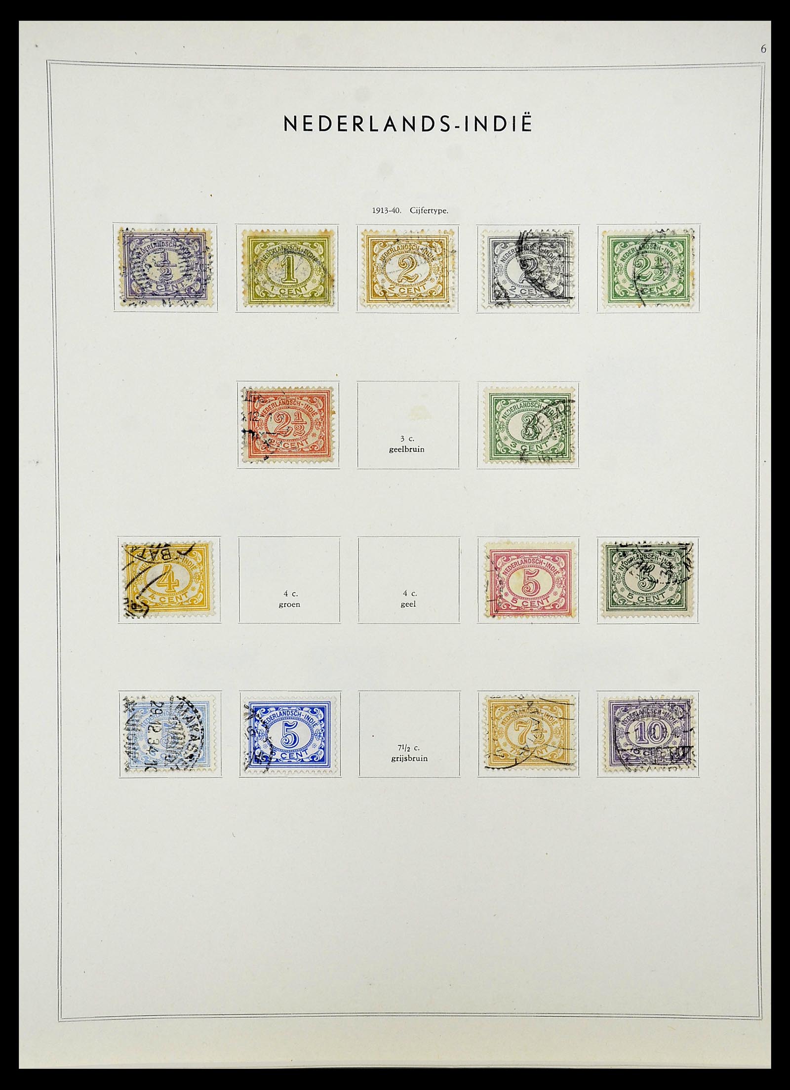 34588 055 - Postzegelverzameling 34588 Nederland 1852-1958.