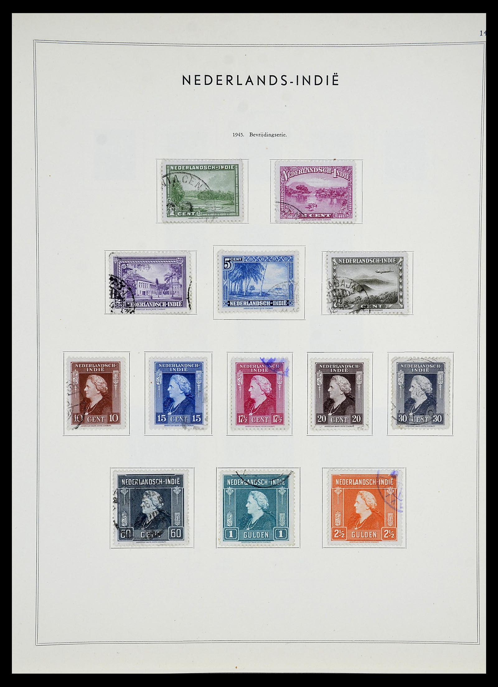 34588 063 - Postzegelverzameling 34588 Nederland 1852-1958.