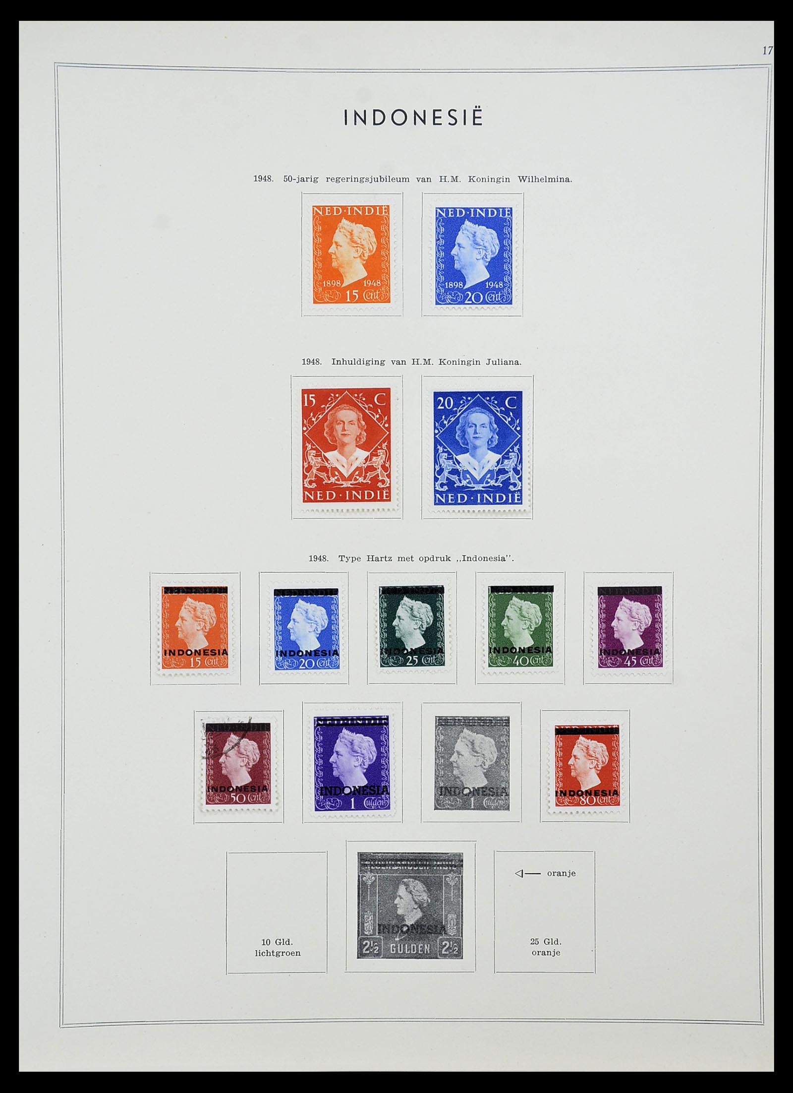 34588 066 - Postzegelverzameling 34588 Nederland 1852-1958.