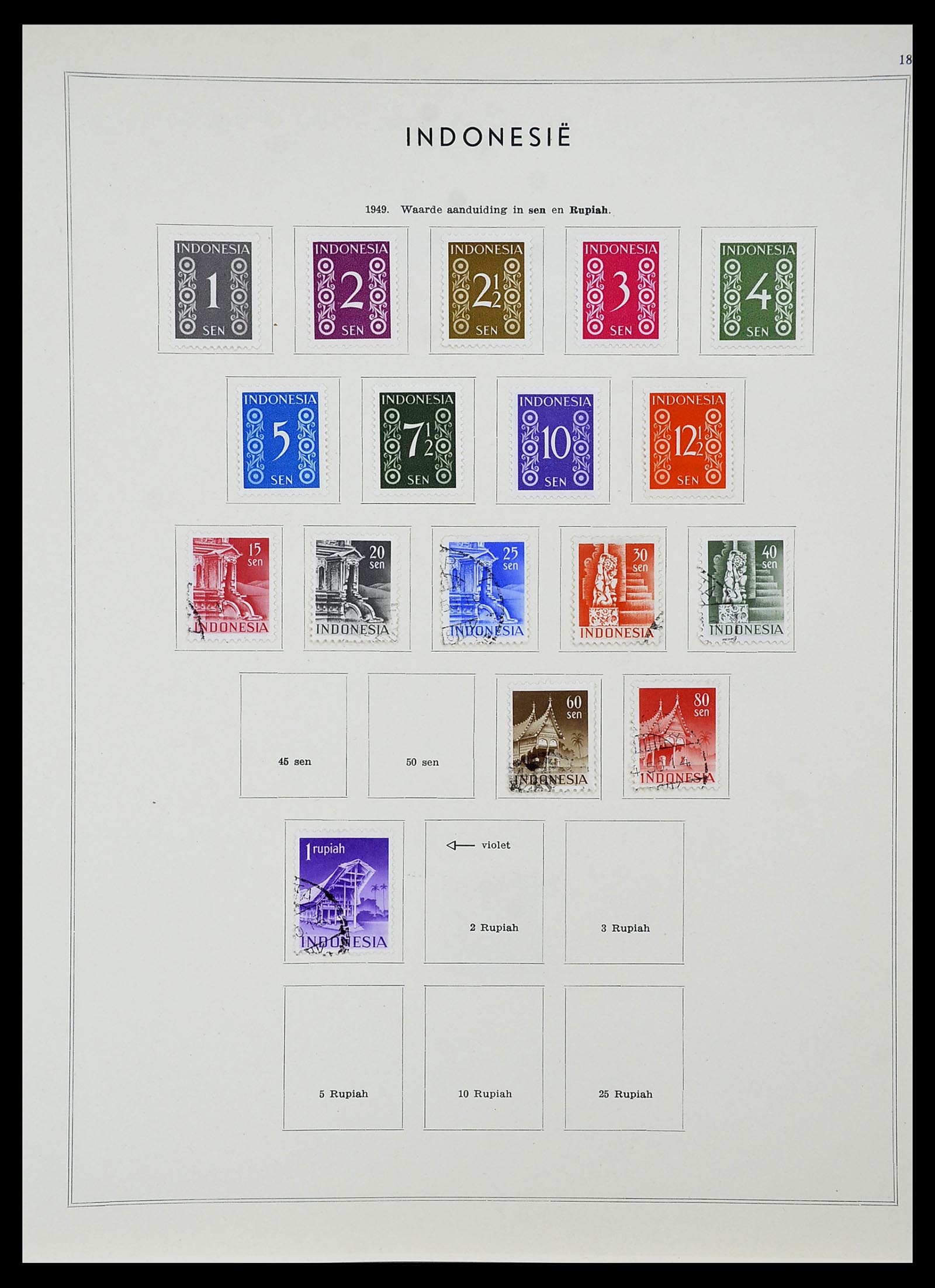 34588 068 - Stamp Collection 34588 Netherlands 1852-1958.