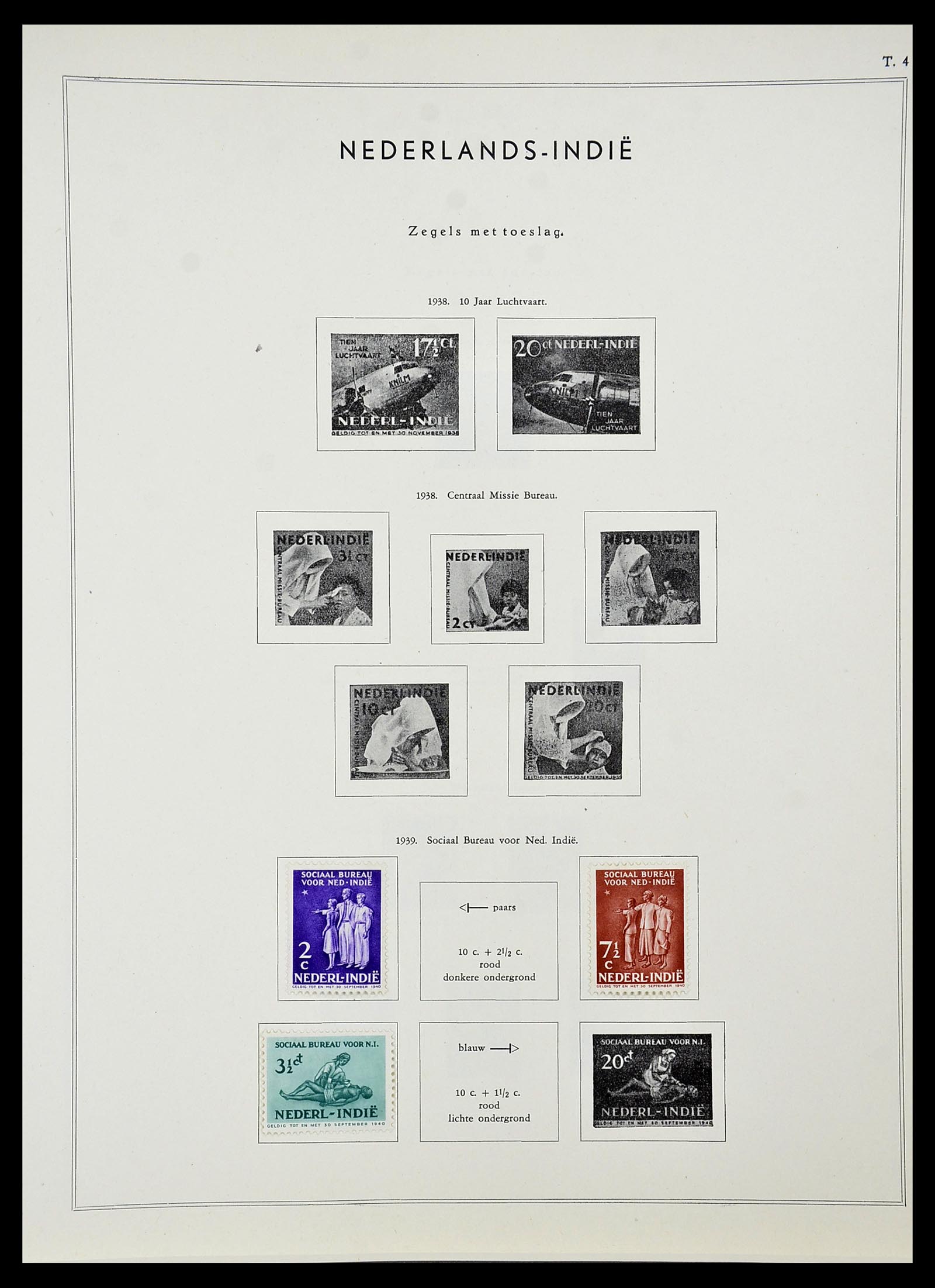 34588 071 - Postzegelverzameling 34588 Nederland 1852-1958.