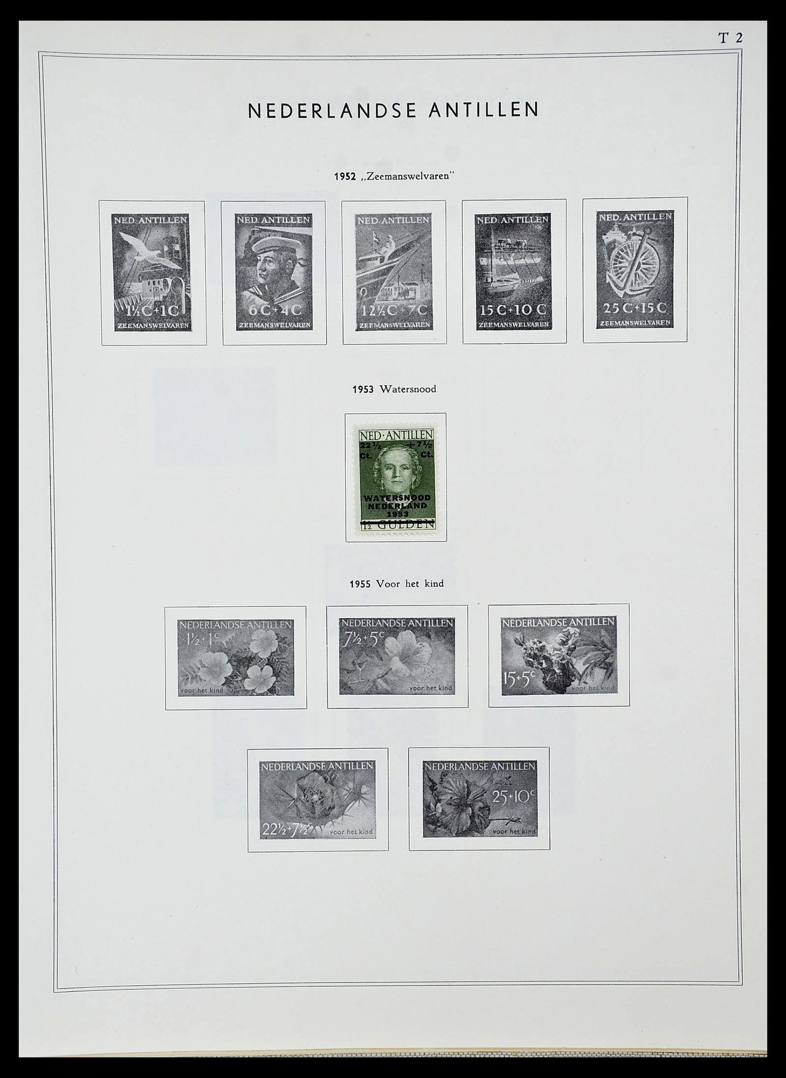 34588 080 - Postzegelverzameling 34588 Nederland 1852-1958.
