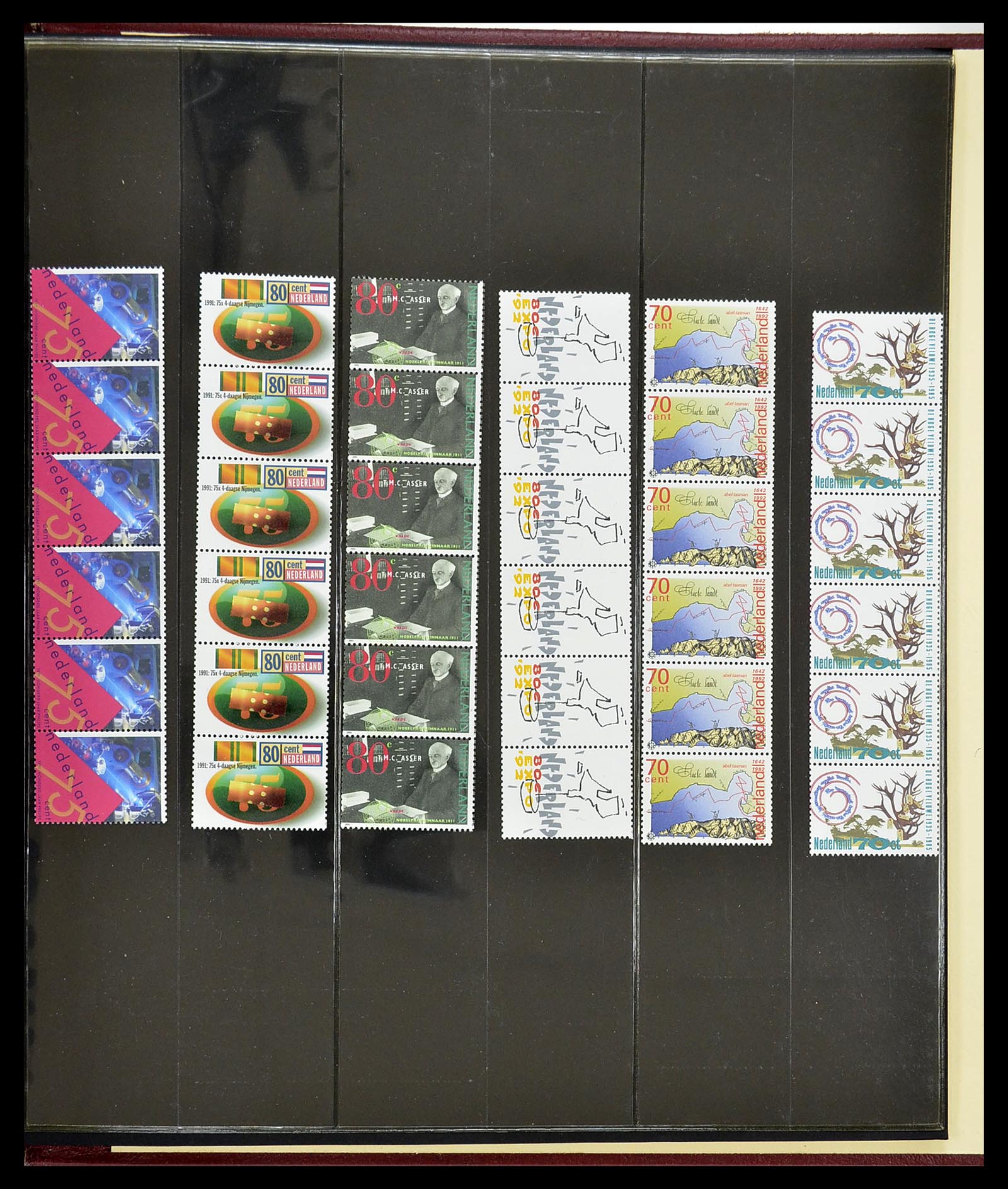 34589 019 - Postzegelverzameling 34589 Nederland rolzegels 1965-1995.