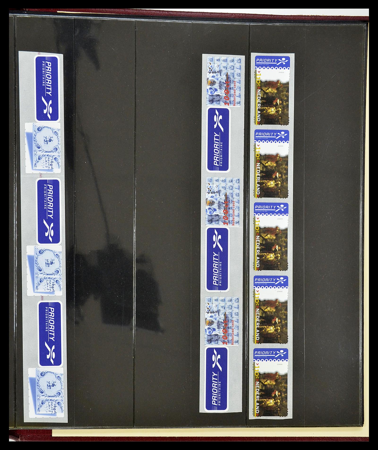 34589 020 - Postzegelverzameling 34589 Nederland rolzegels 1965-1995.