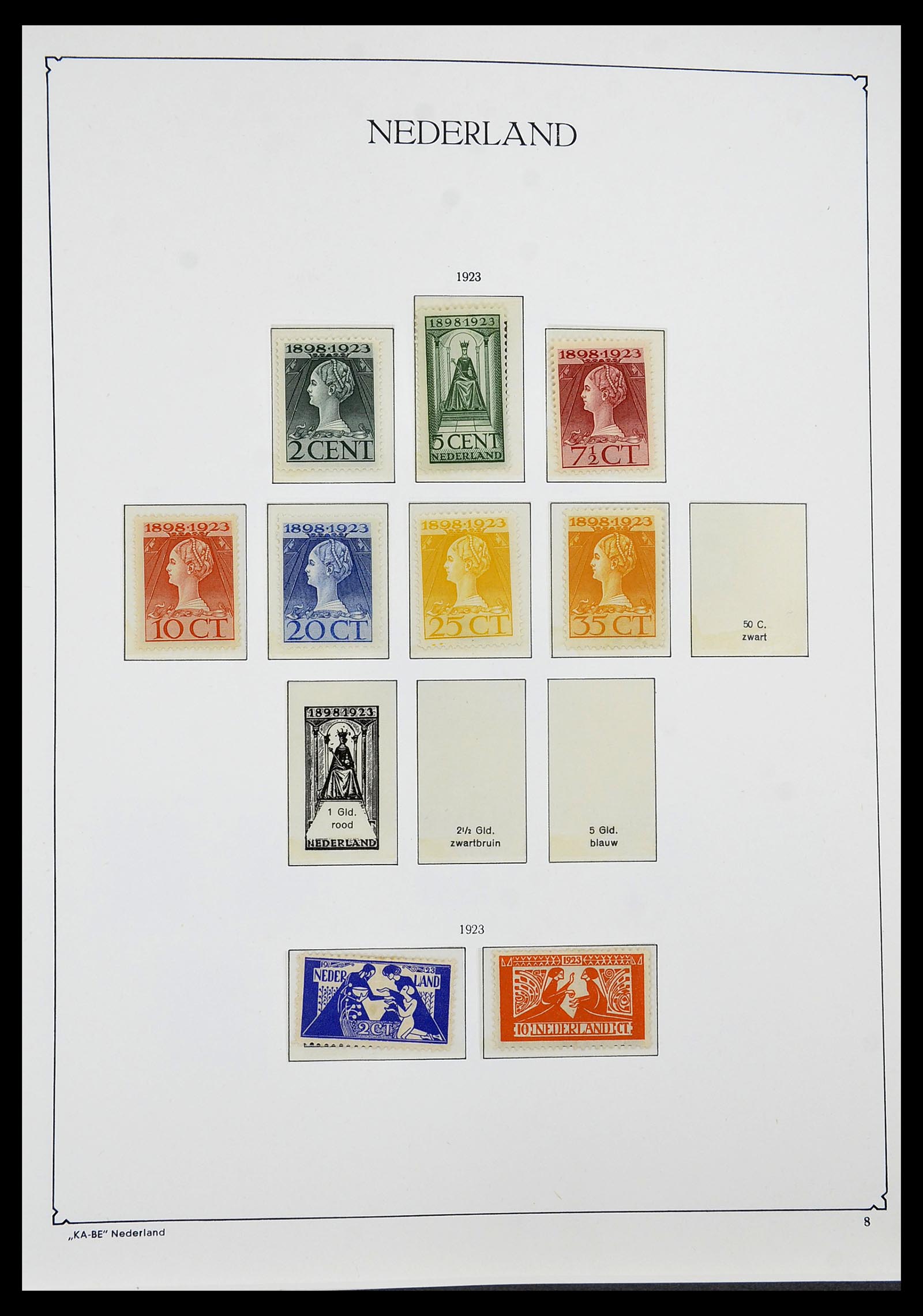 34590 004 - Postzegelverzameling 34590 Nederland 1900-1986.