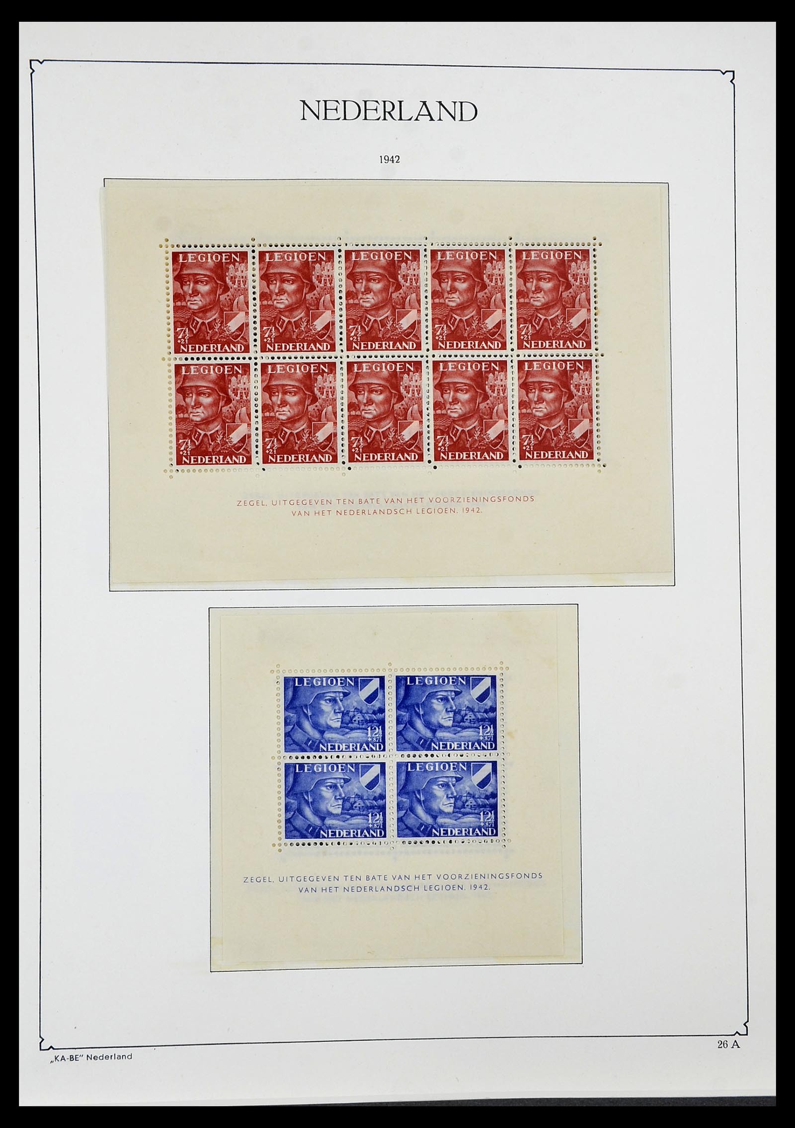 34590 023 - Postzegelverzameling 34590 Nederland 1900-1986.