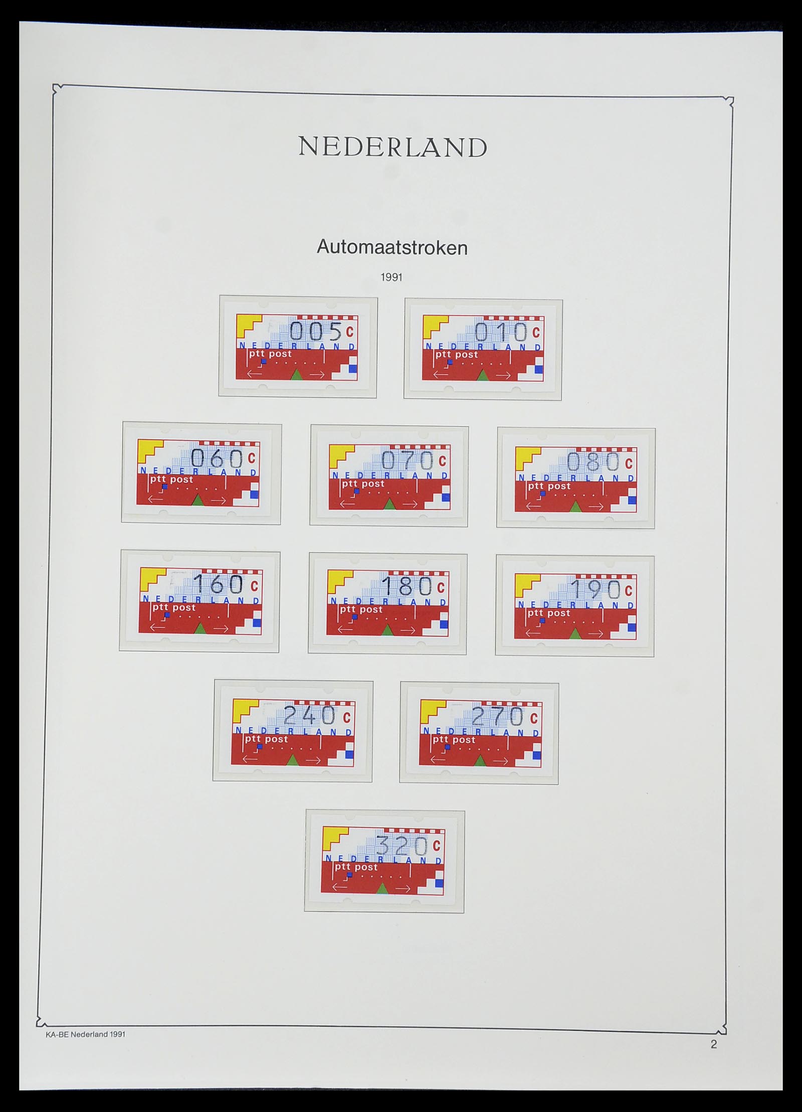 34590 086 - Postzegelverzameling 34590 Nederland 1900-1986.