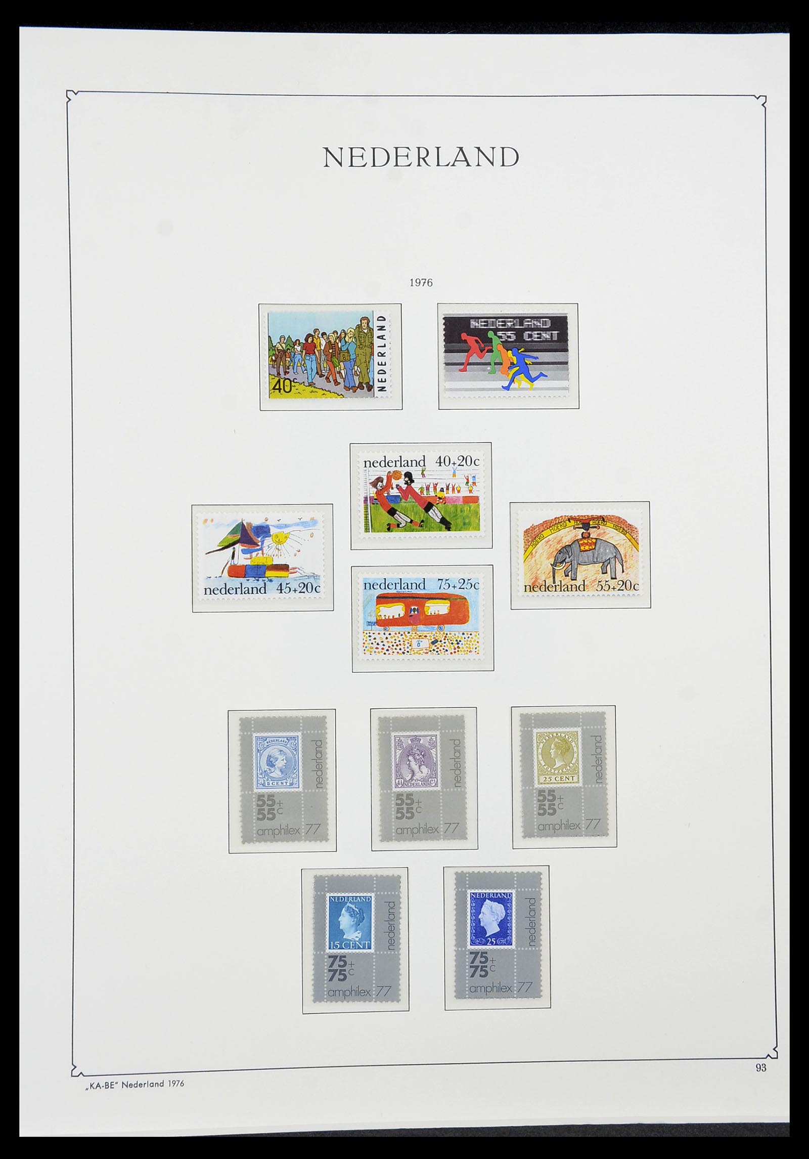 34590 108 - Postzegelverzameling 34590 Nederland 1900-1986.