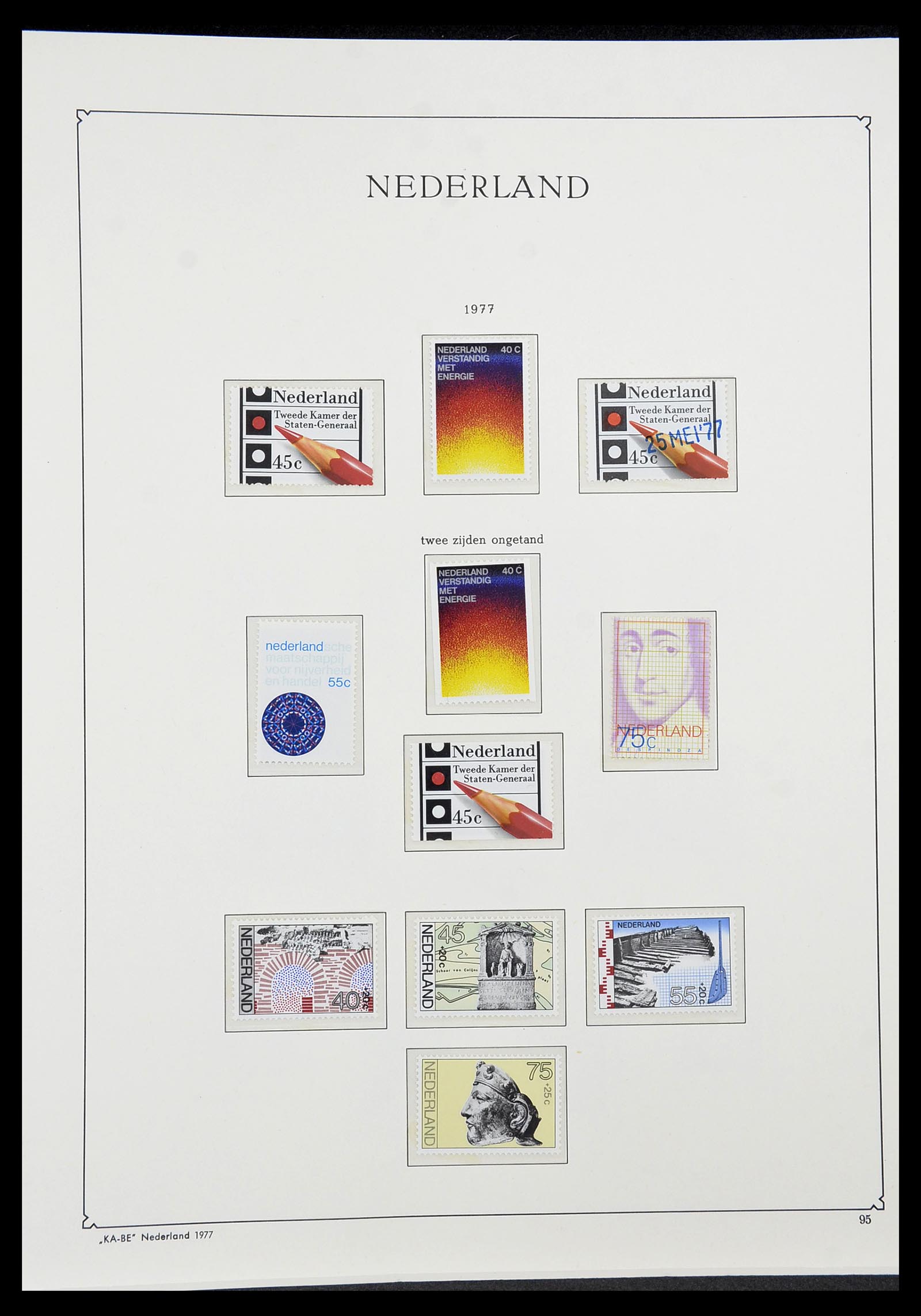 34590 111 - Postzegelverzameling 34590 Nederland 1900-1986.