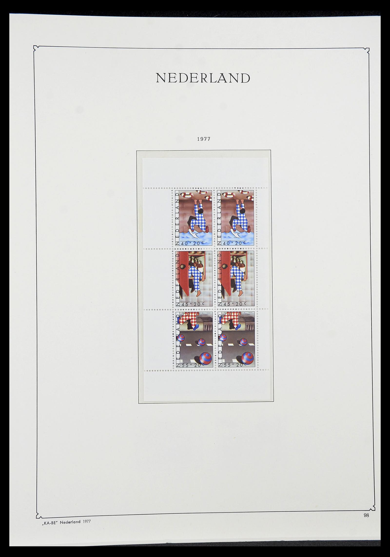 34590 114 - Postzegelverzameling 34590 Nederland 1900-1986.