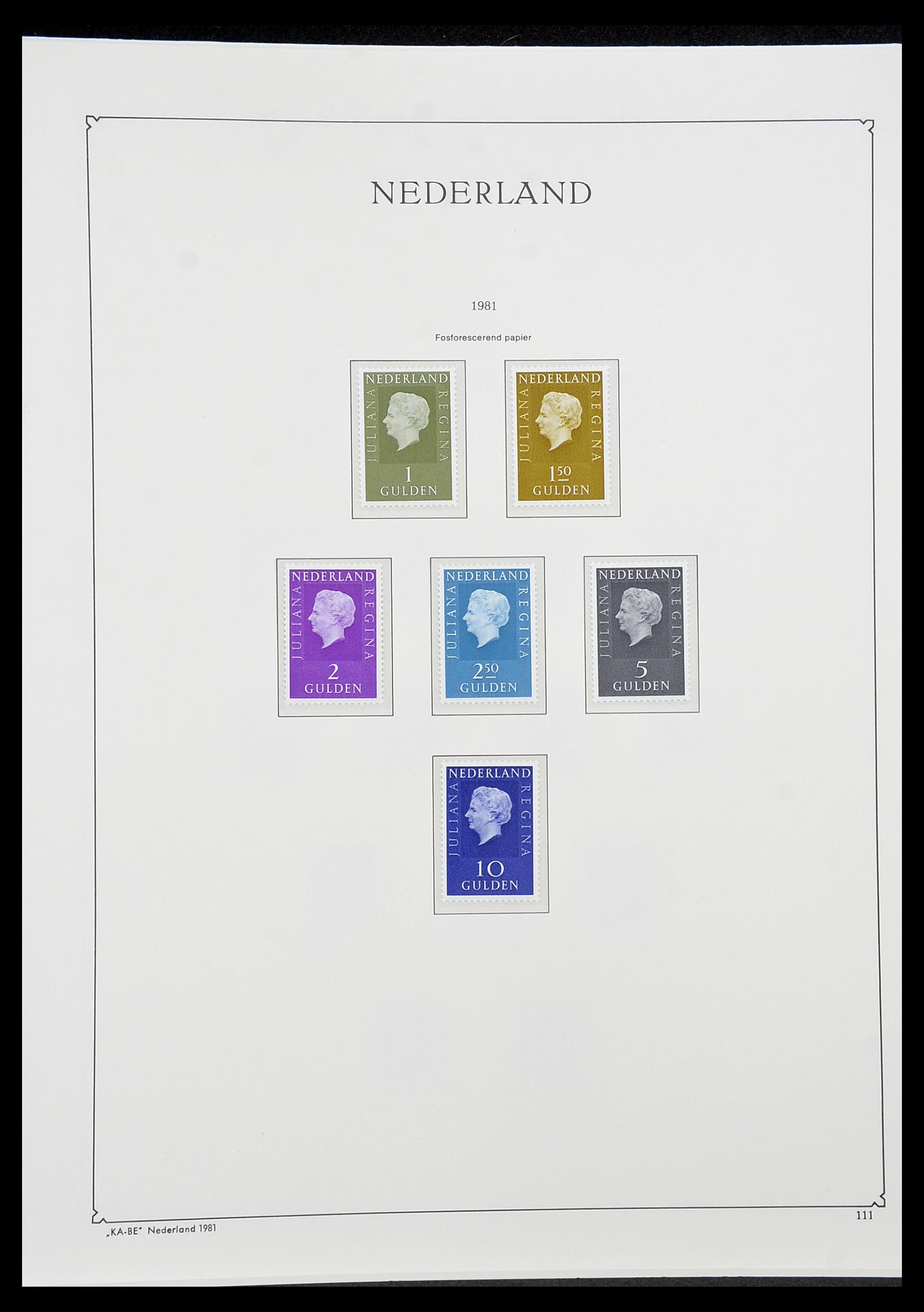 34590 127 - Postzegelverzameling 34590 Nederland 1900-1986.