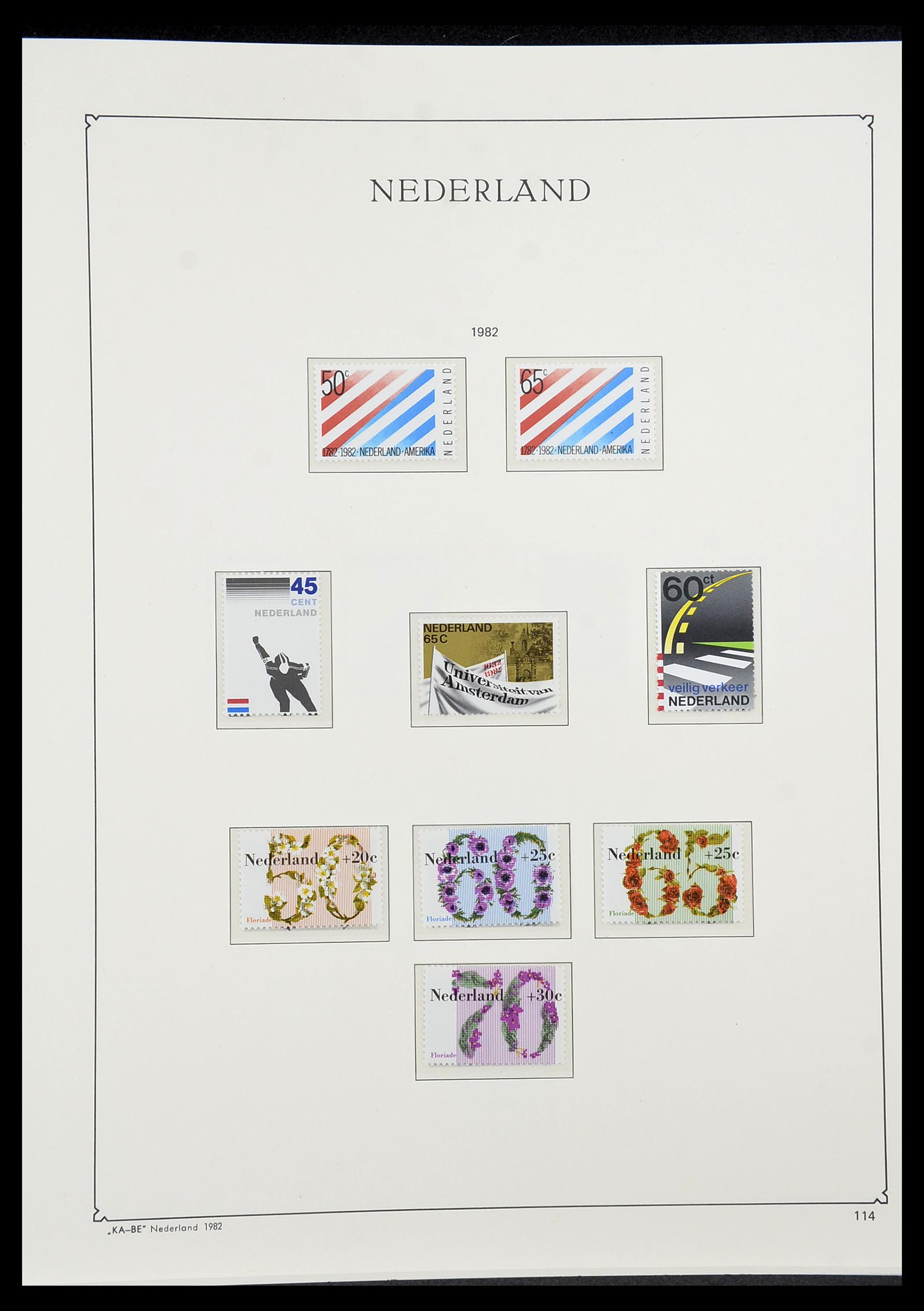 34590 130 - Postzegelverzameling 34590 Nederland 1900-1986.