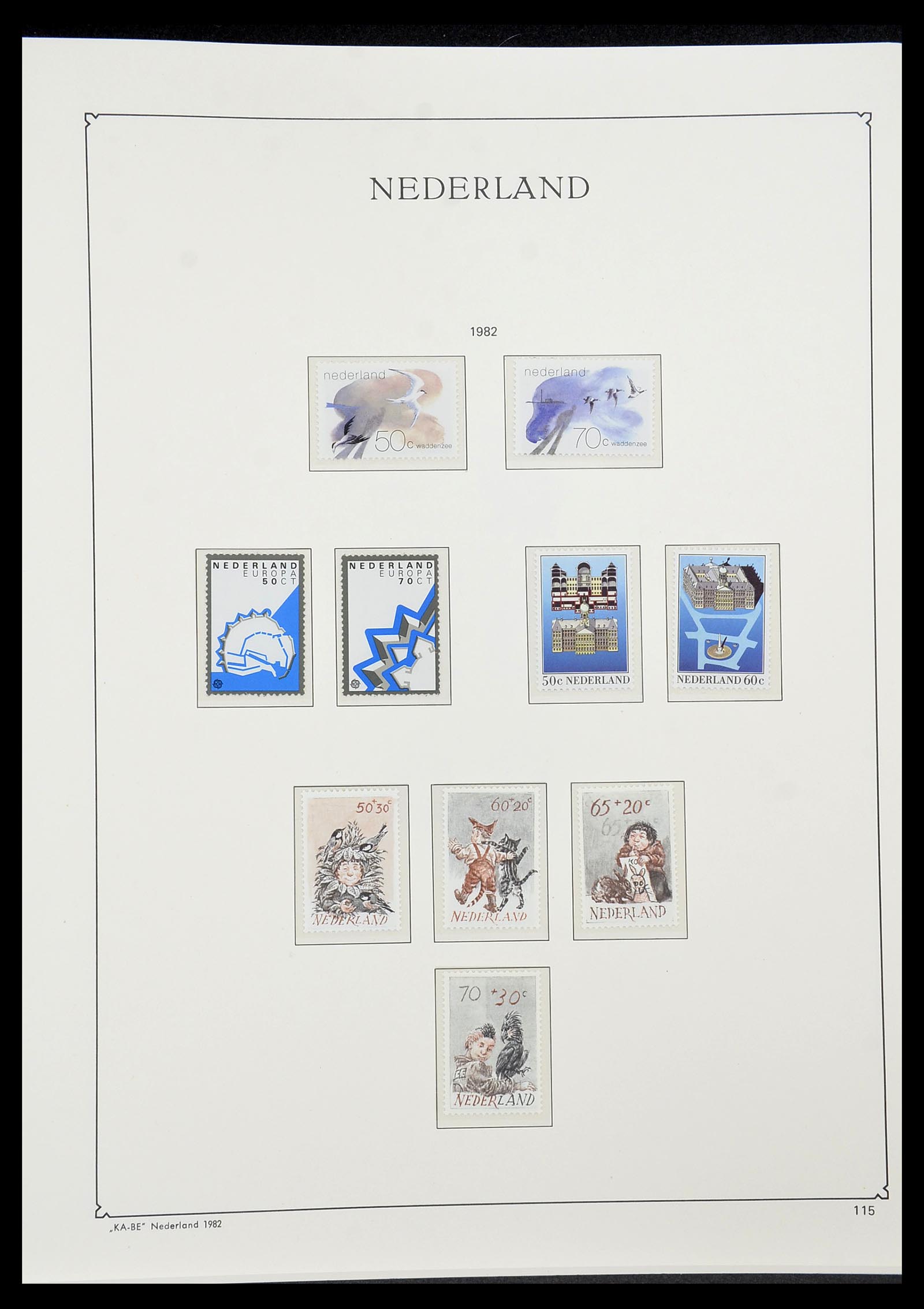 34590 131 - Postzegelverzameling 34590 Nederland 1900-1986.