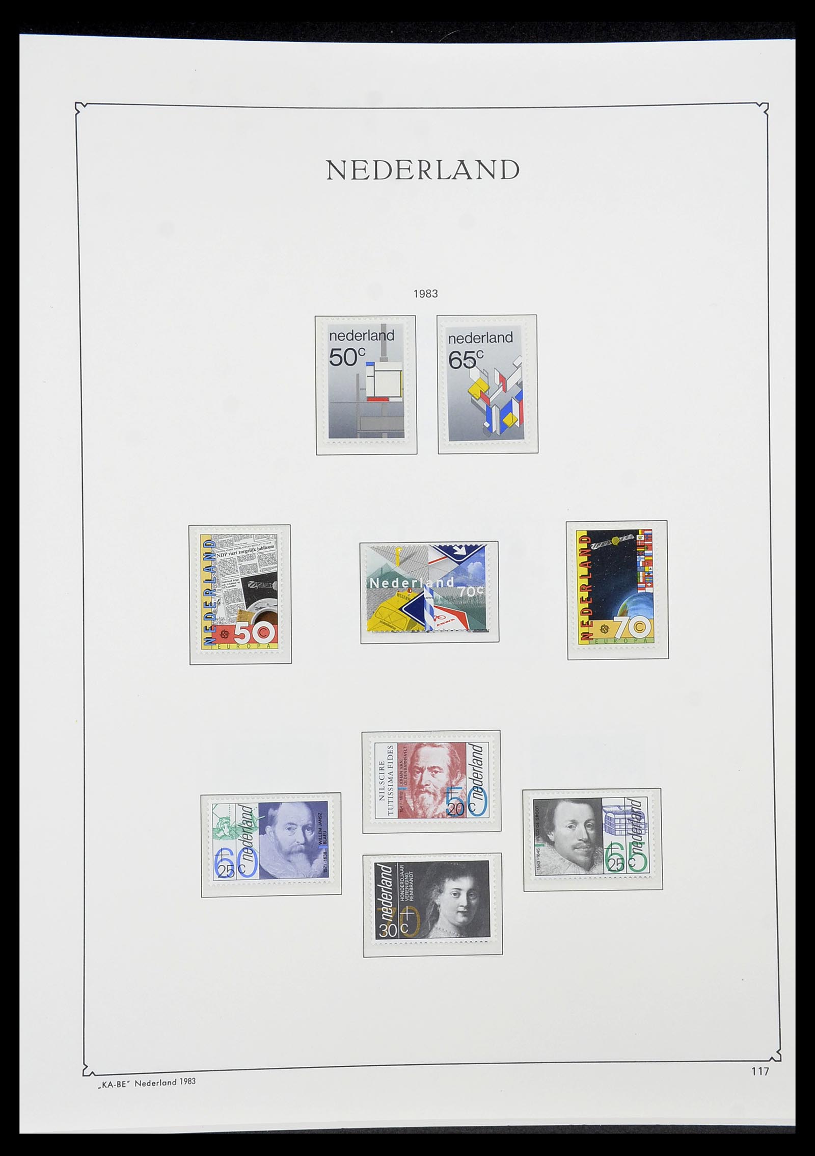 34590 133 - Postzegelverzameling 34590 Nederland 1900-1986.