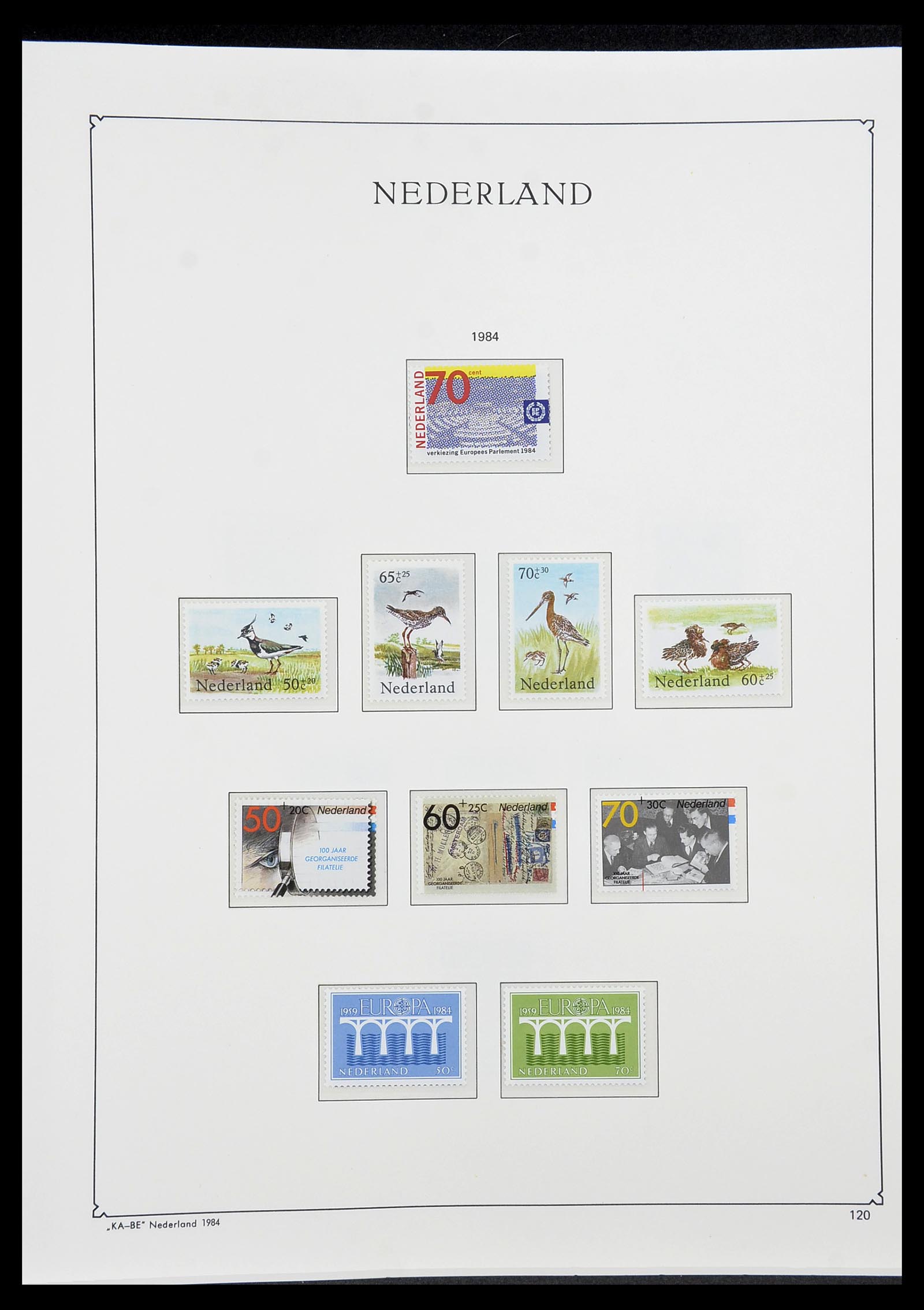 34590 136 - Postzegelverzameling 34590 Nederland 1900-1986.