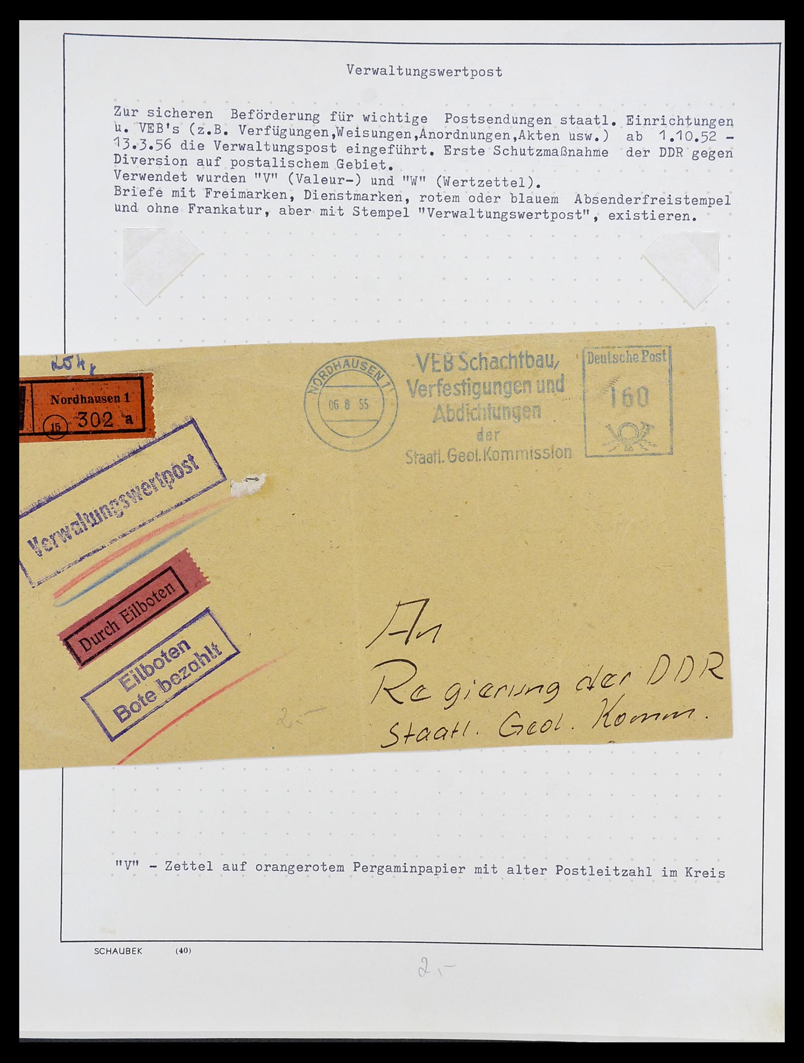 34591 004 - Postzegelverzameling 34591 DDR dienst 1948-1985.