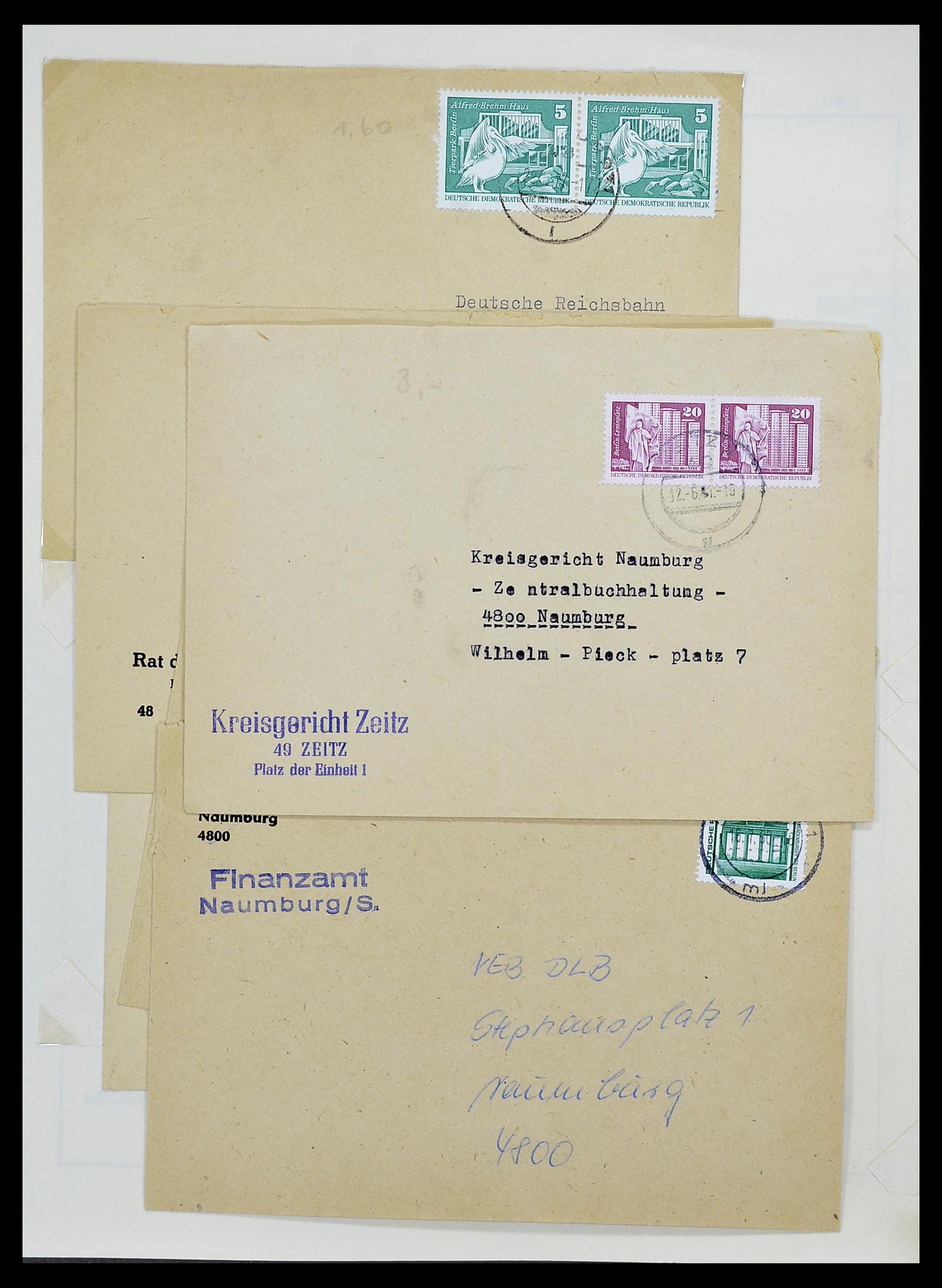 34591 027 - Postzegelverzameling 34591 DDR dienst 1948-1985.