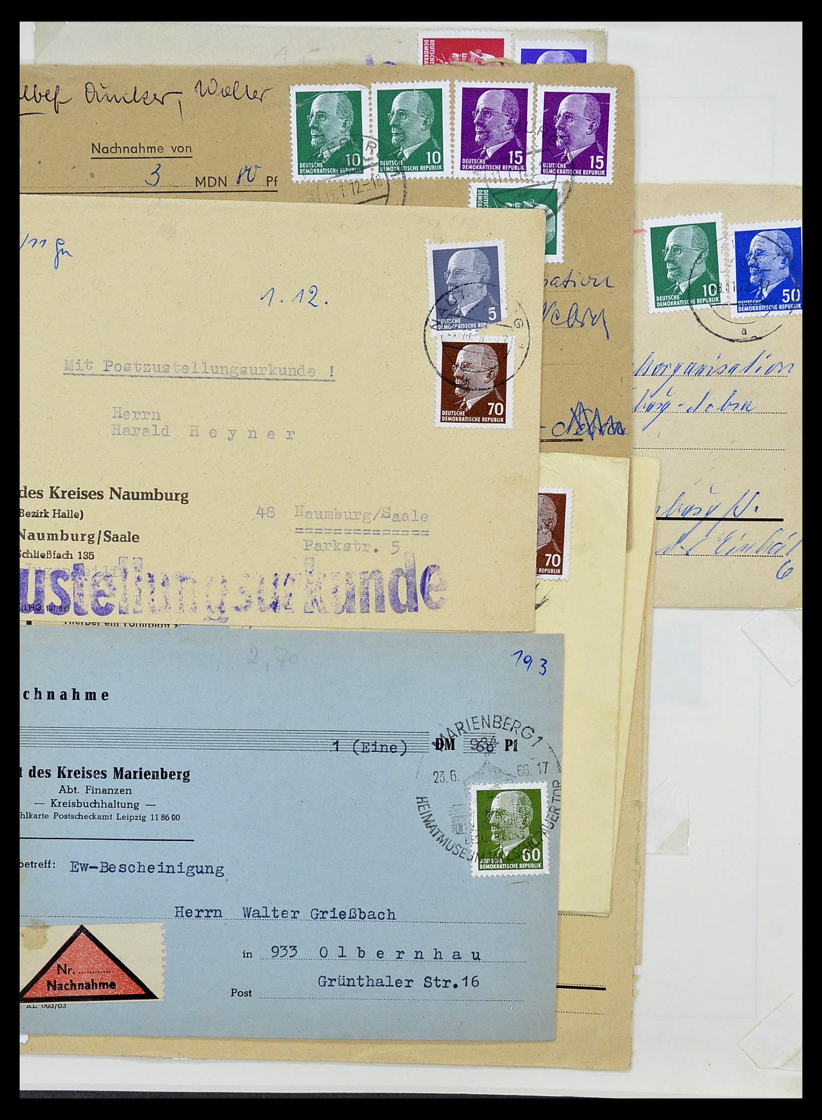 34591 029 - Postzegelverzameling 34591 DDR dienst 1948-1985.