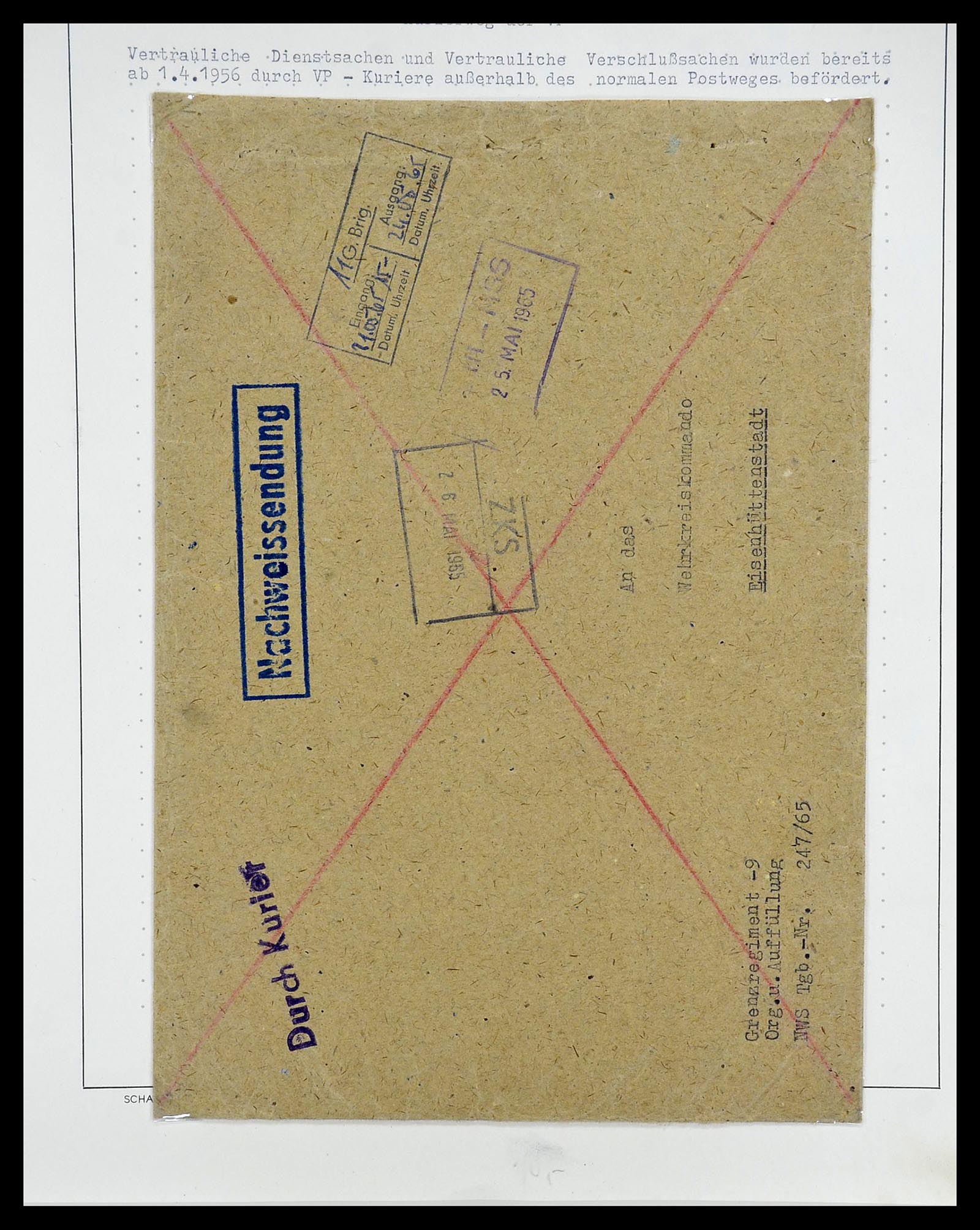 34591 034 - Postzegelverzameling 34591 DDR dienst 1948-1985.