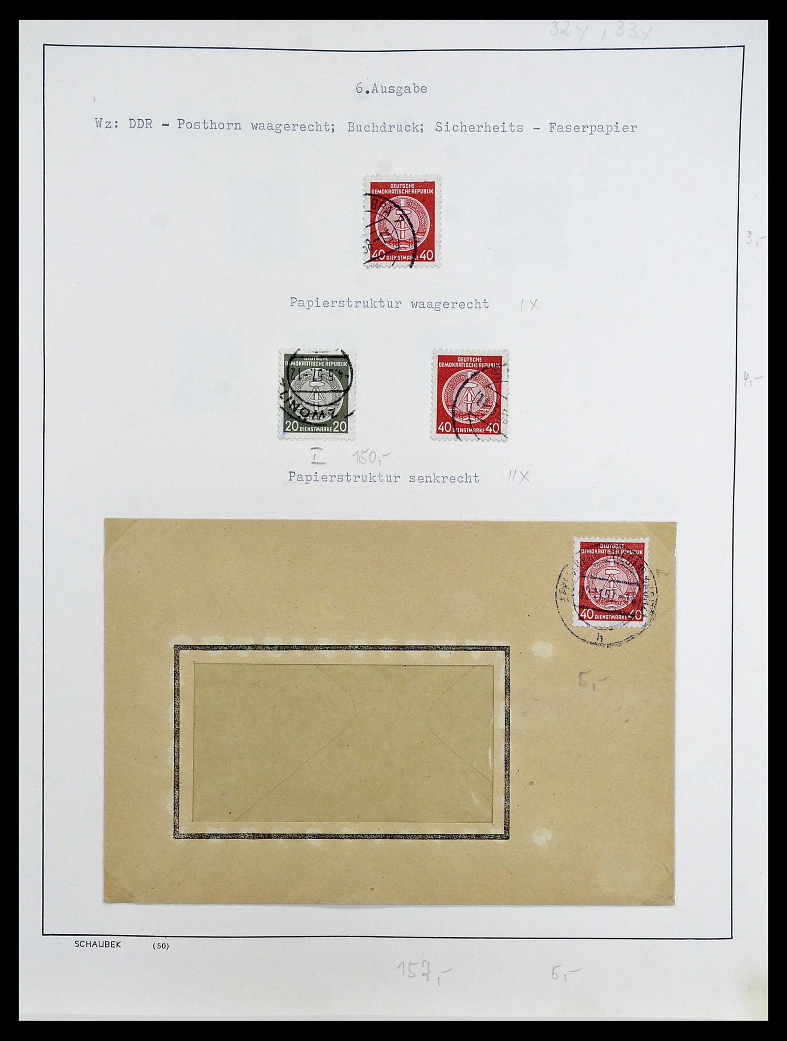 34591 059 - Postzegelverzameling 34591 DDR dienst 1948-1985.