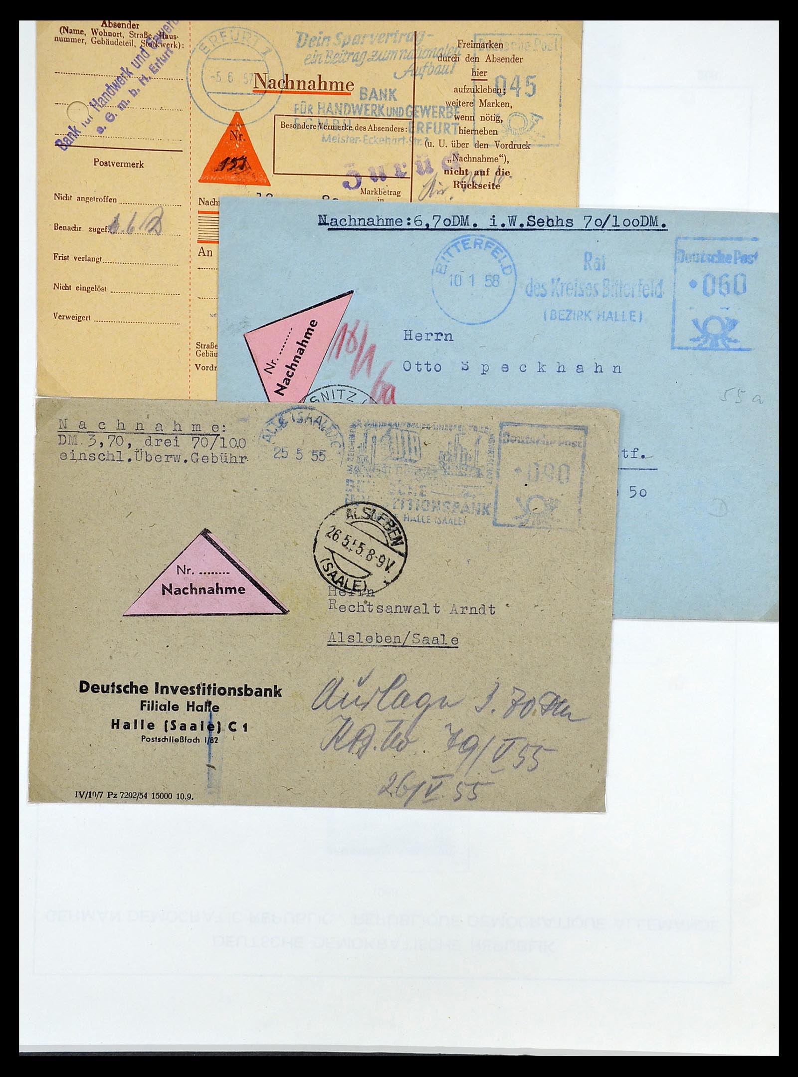 34591 106 - Postzegelverzameling 34591 DDR dienst 1948-1985.