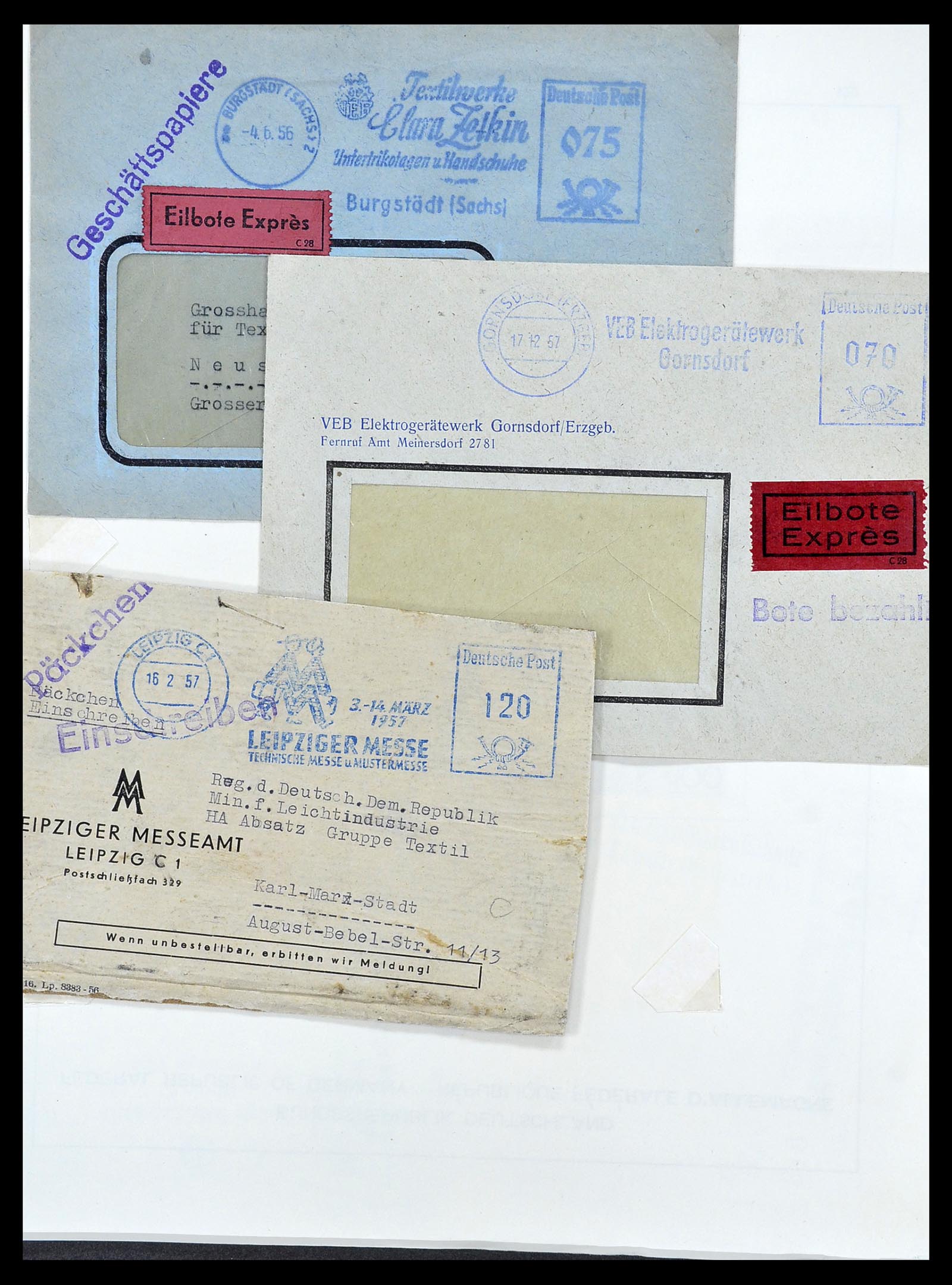 34591 107 - Postzegelverzameling 34591 DDR dienst 1948-1985.