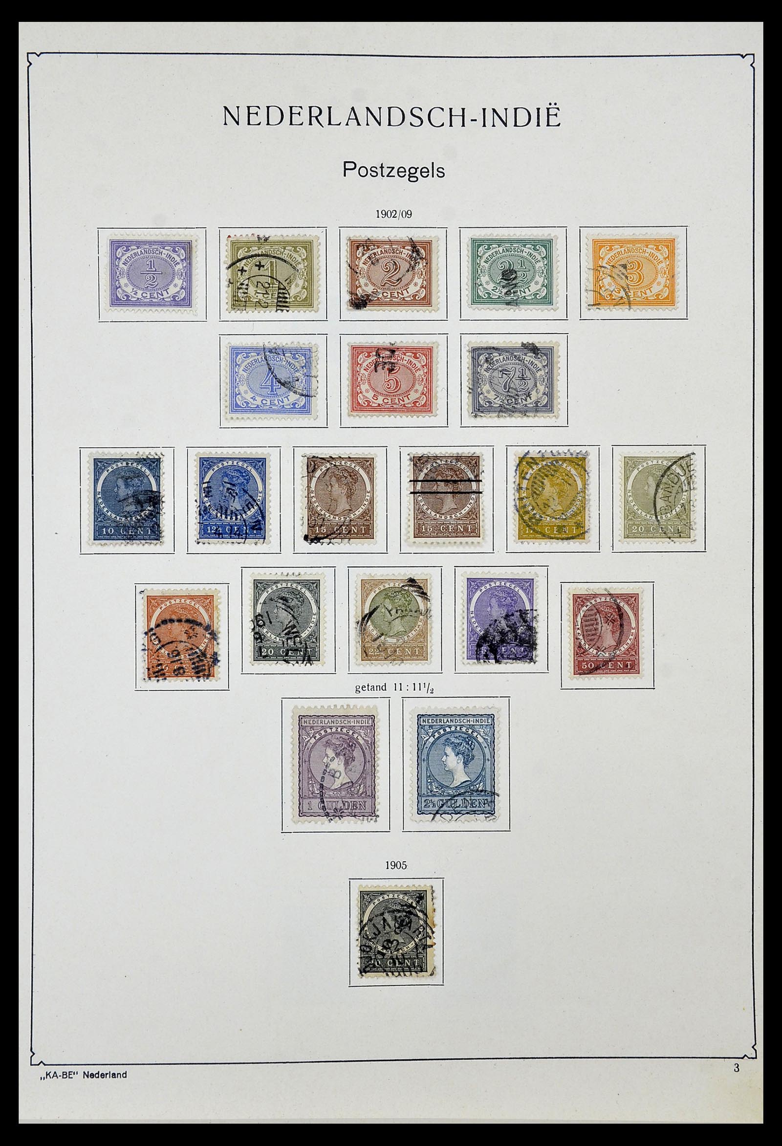 34592 007 - Postzegelverzameling 34592 Nederlands Indië en Indonesië 1864-1963.