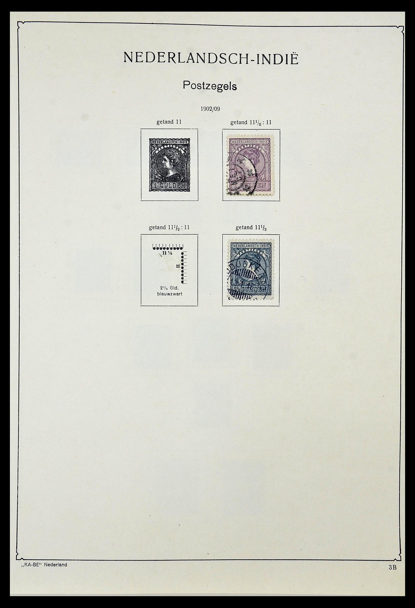 34592 009 - Postzegelverzameling 34592 Nederlands Indië en Indonesië 1864-1963.