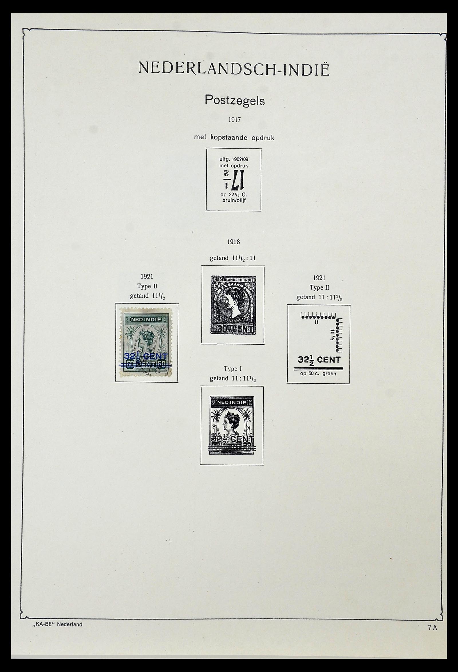 34592 019 - Postzegelverzameling 34592 Nederlands Indië en Indonesië 1864-1963.