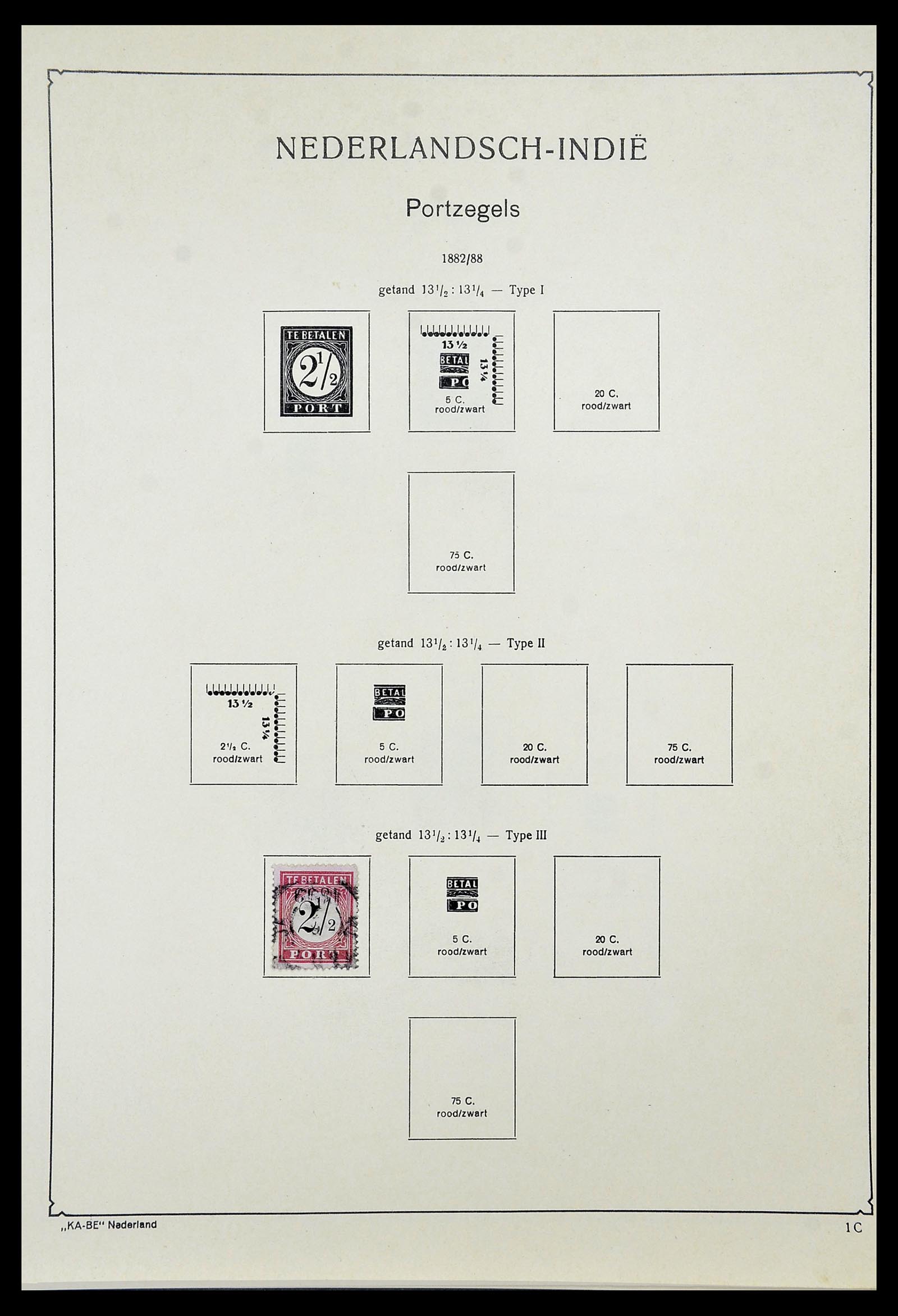 34592 051 - Stamp Collection 34592 Dutch east Indies and Indonesia 1864-1963.