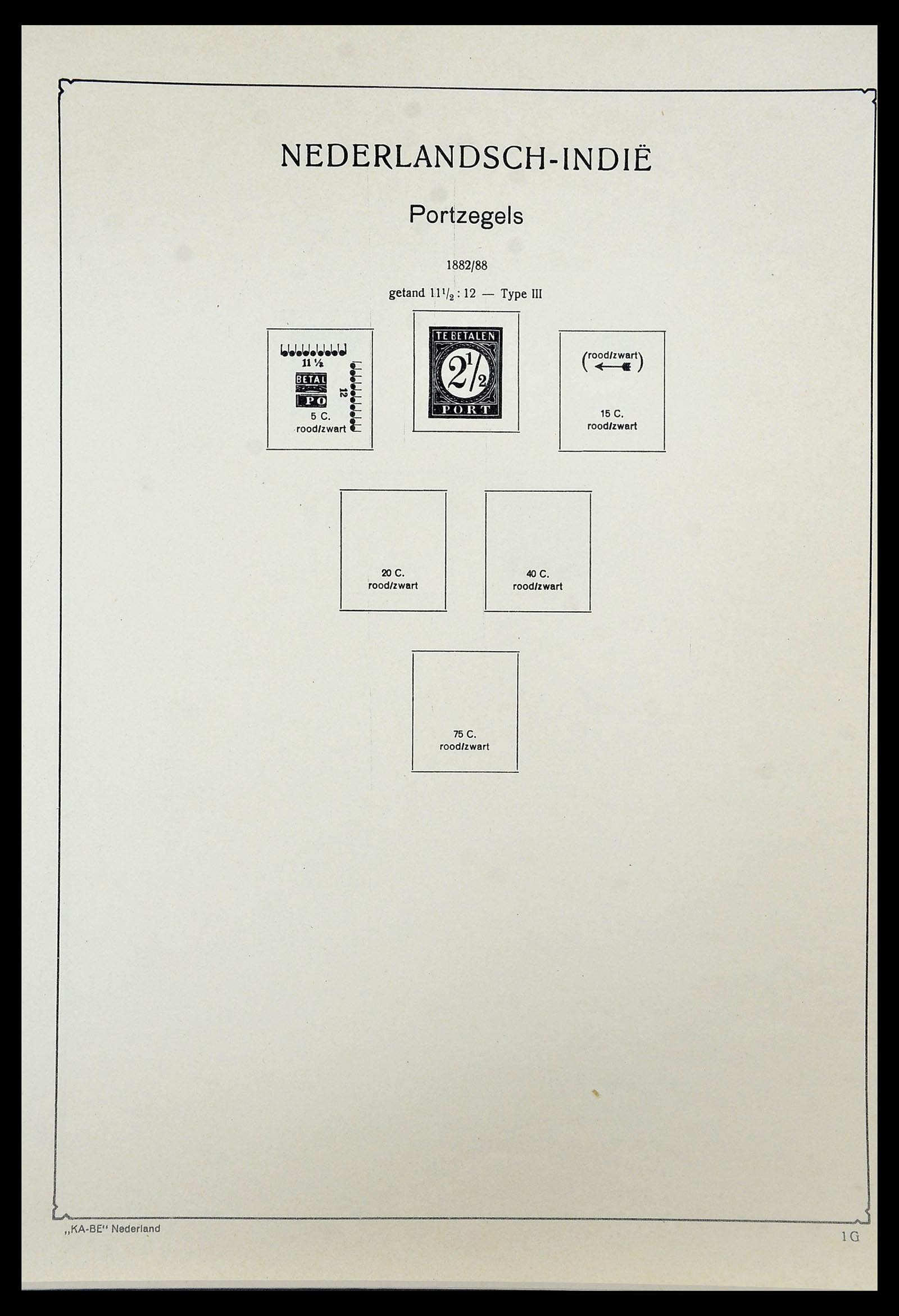 34592 055 - Stamp Collection 34592 Dutch east Indies and Indonesia 1864-1963.