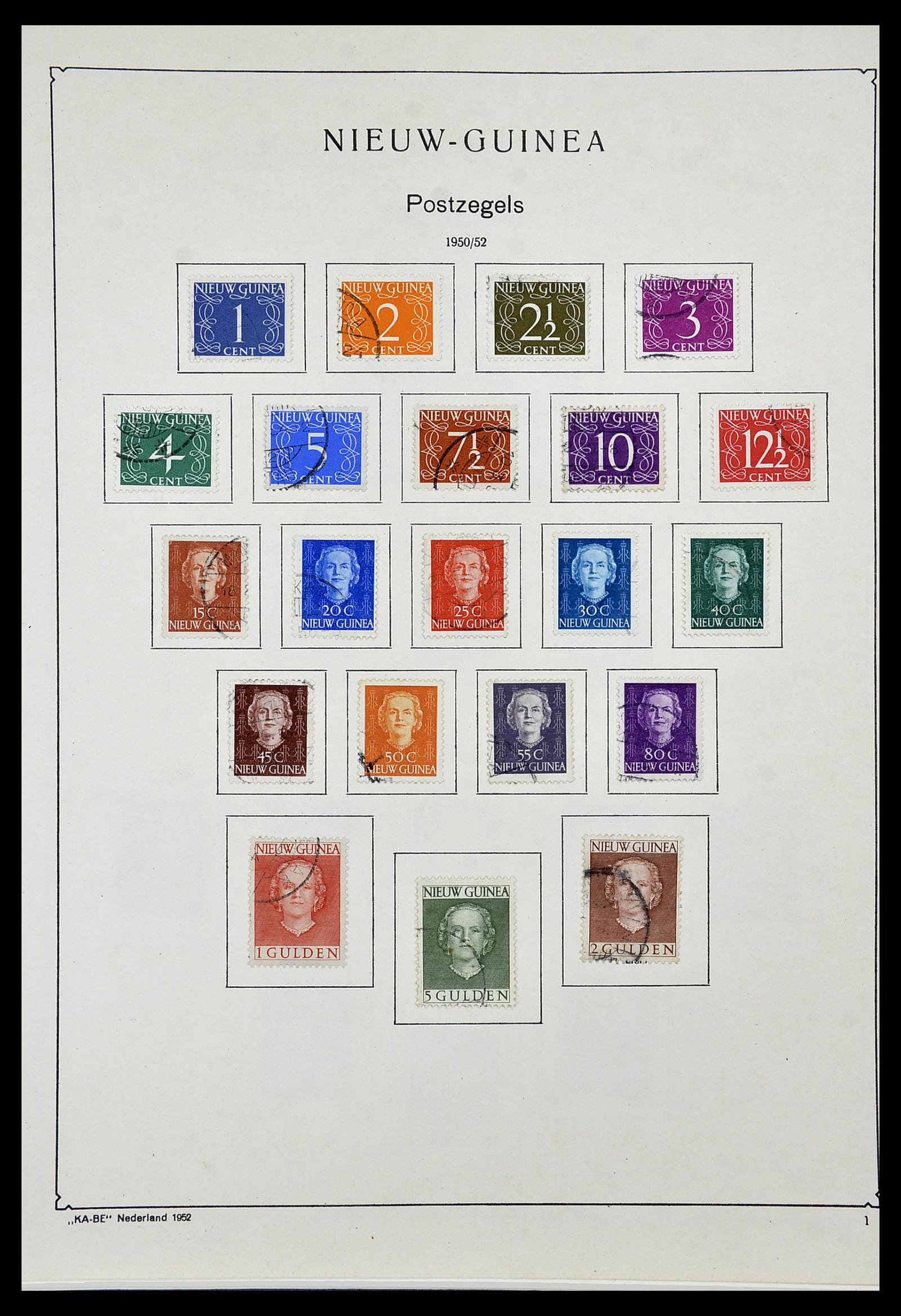34592 063 - Postzegelverzameling 34592 Nederlands Indië en Indonesië 1864-1963.