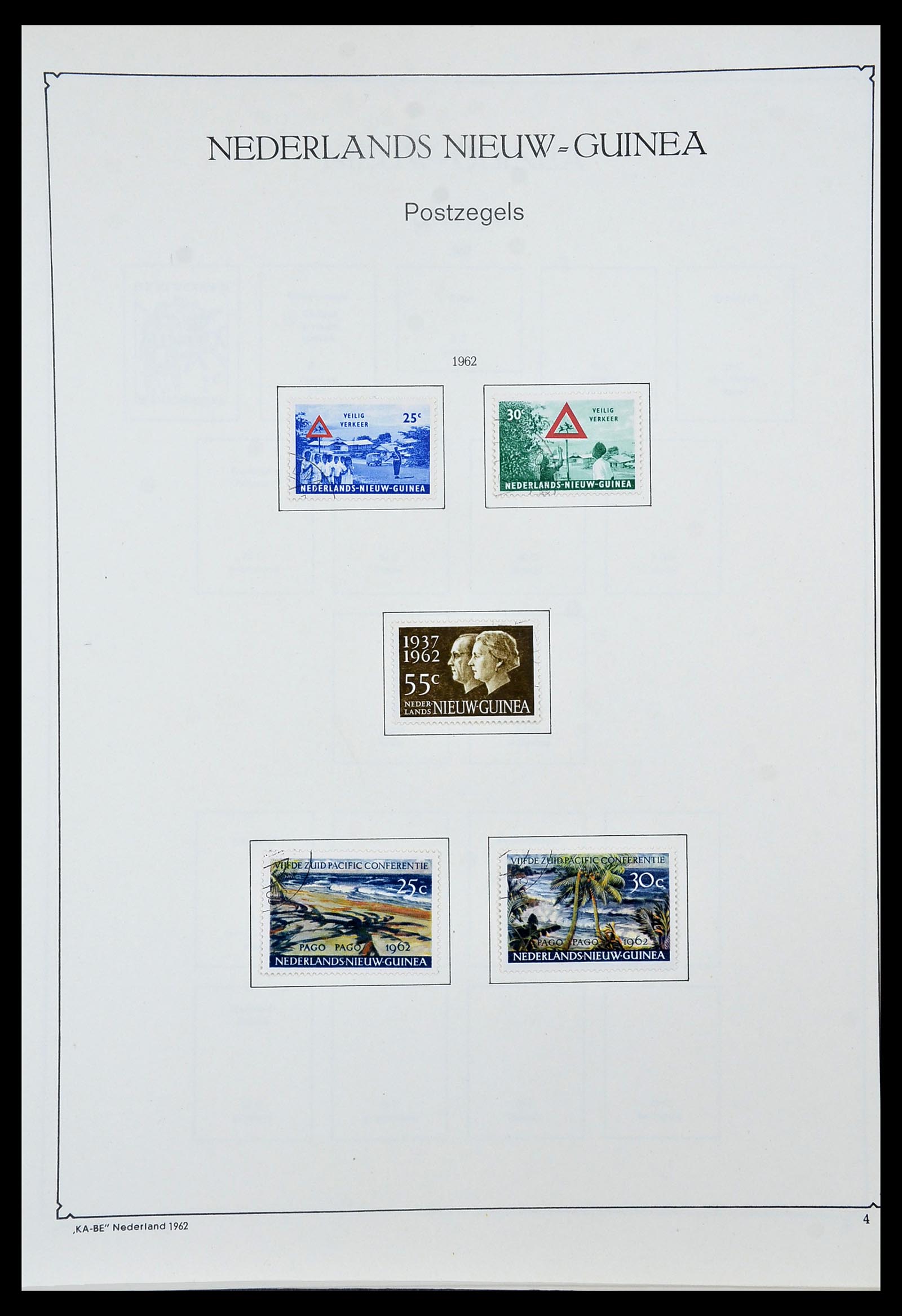 34592 066 - Postzegelverzameling 34592 Nederlands Indië en Indonesië 1864-1963.