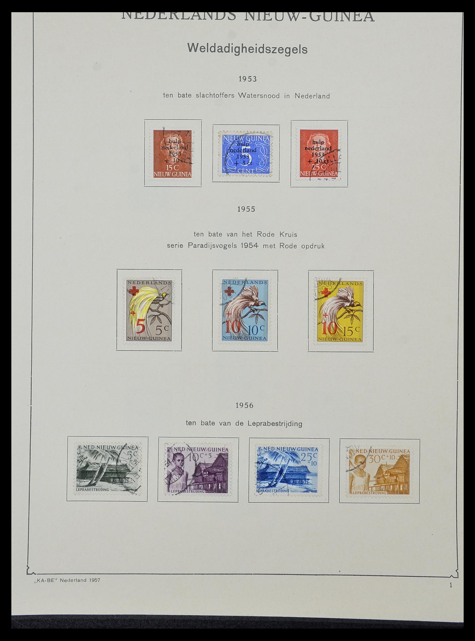 34592 067 - Postzegelverzameling 34592 Nederlands Indië en Indonesië 1864-1963.