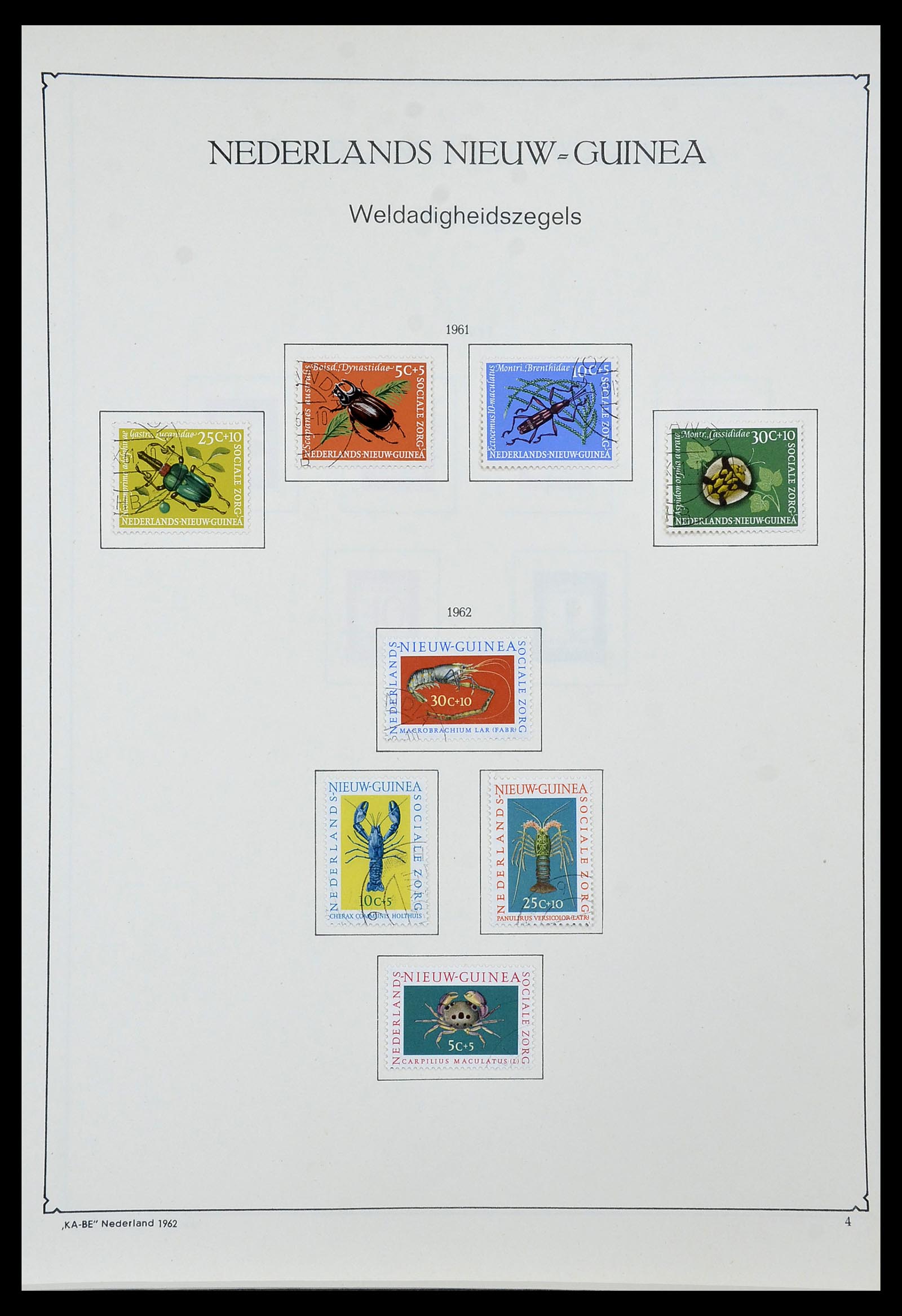 34592 070 - Postzegelverzameling 34592 Nederlands Indië en Indonesië 1864-1963.