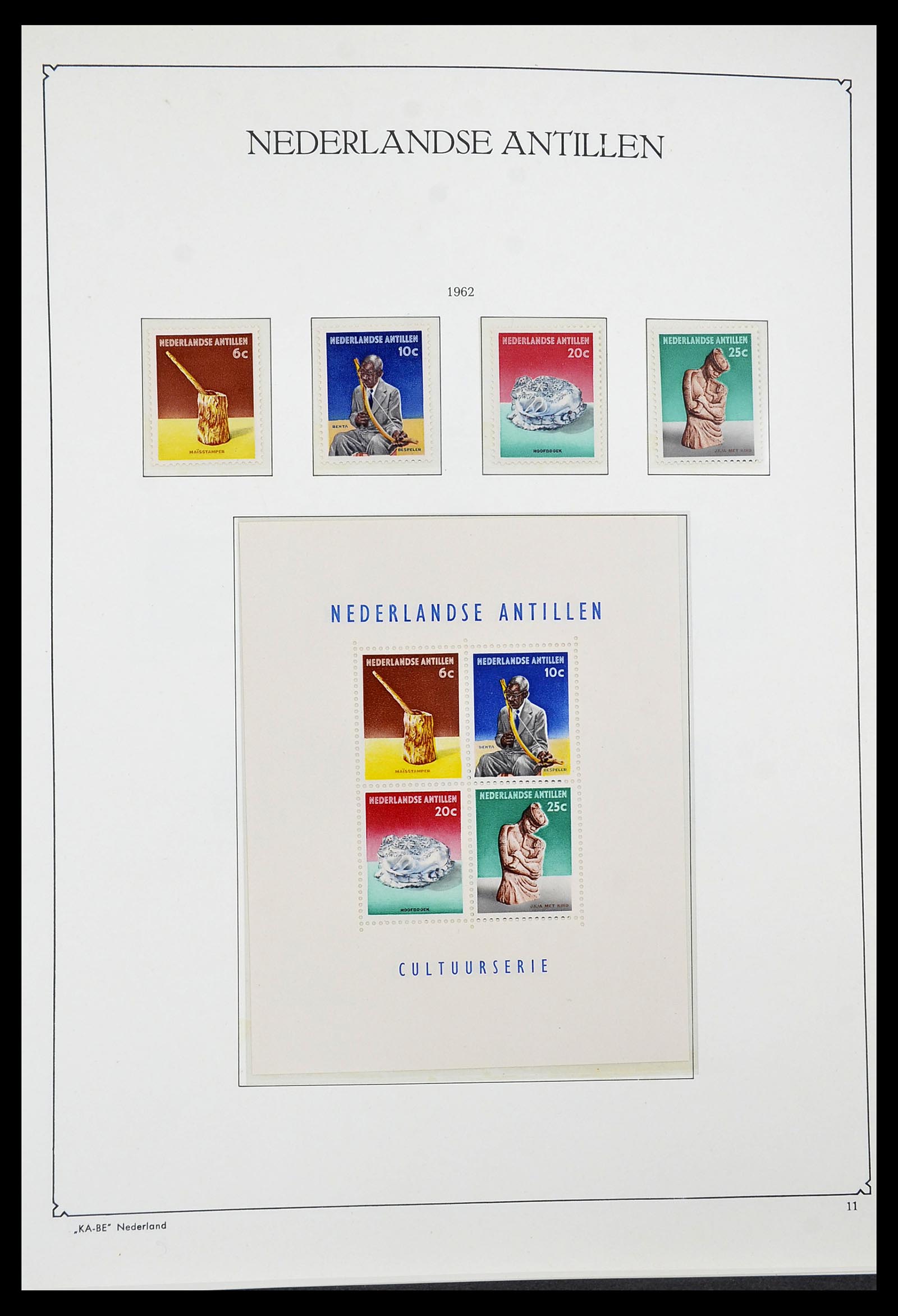 34593 005 - Postzegelverzameling 34593 Nederlandse Antillen 1949-2007.
