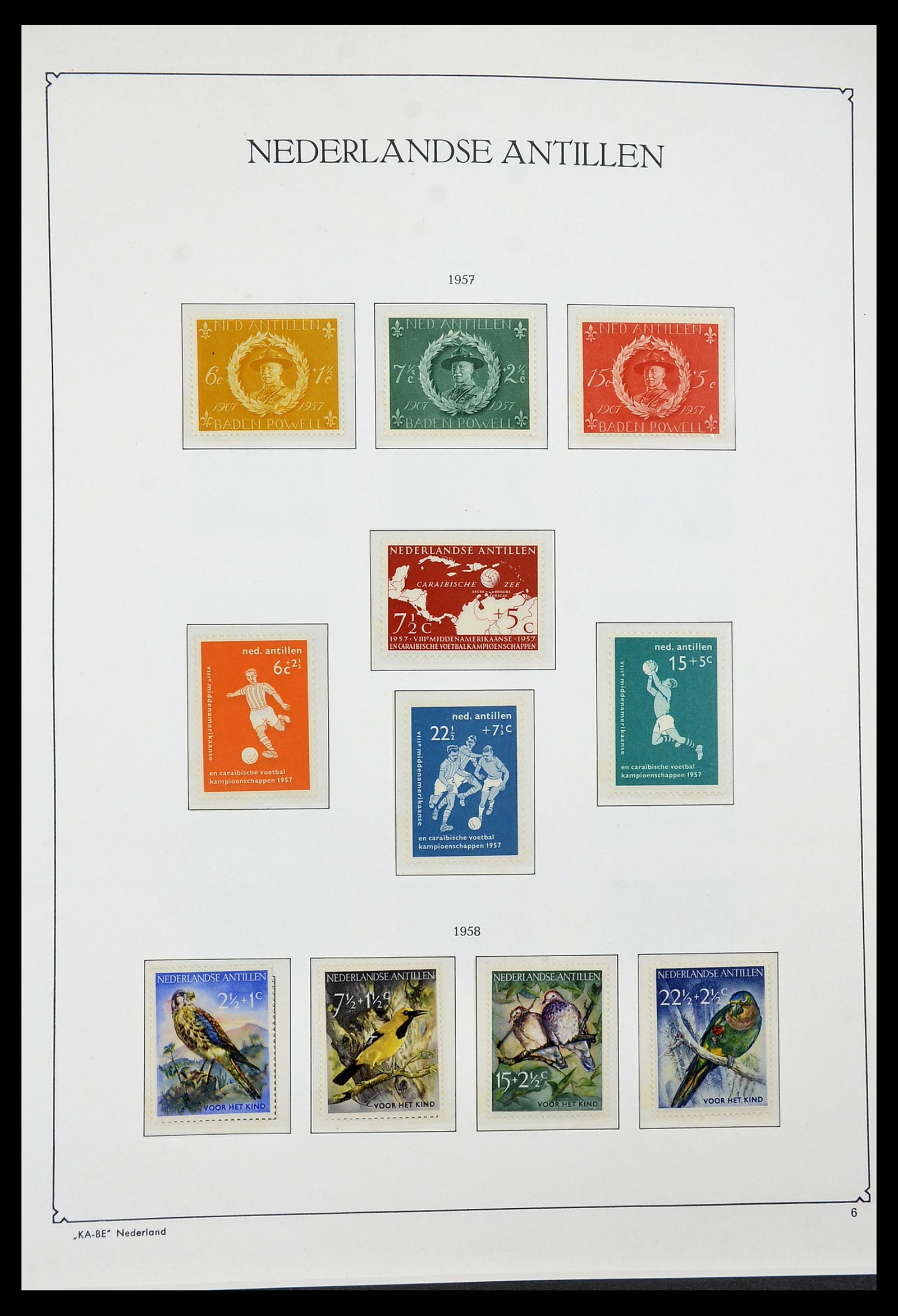 34593 007 - Postzegelverzameling 34593 Nederlandse Antillen 1949-2007.
