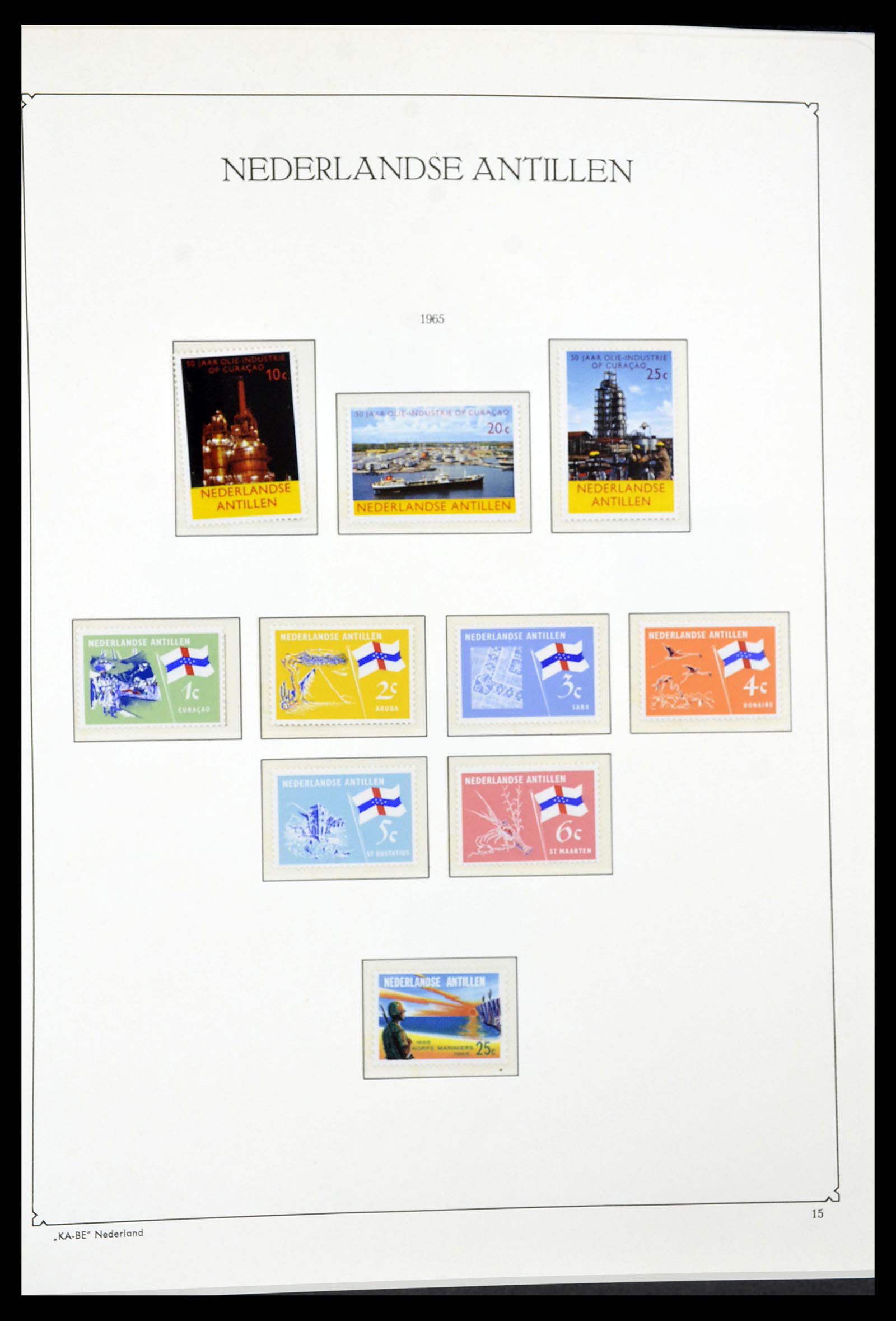 34593 015 - Stamp Collection 34593 Netherlands Antilles 1949-2007.