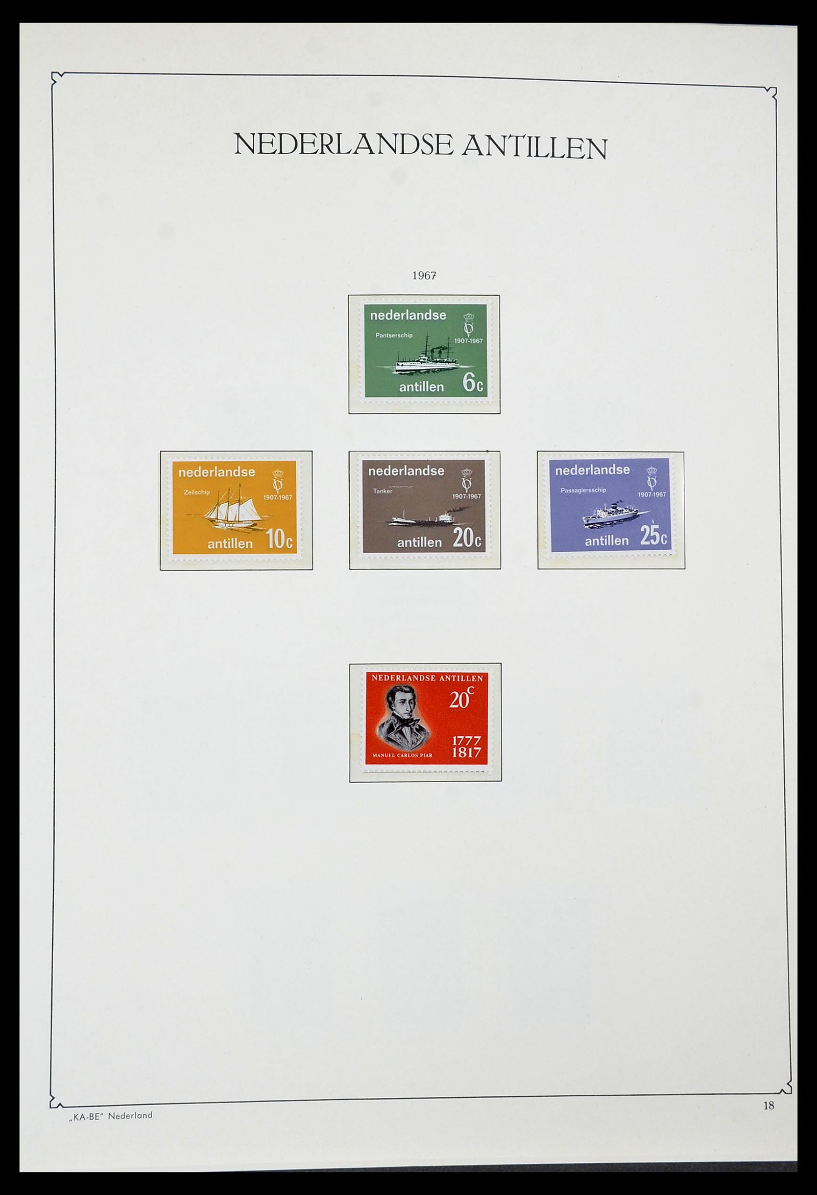 34593 018 - Stamp Collection 34593 Netherlands Antilles 1949-2007.