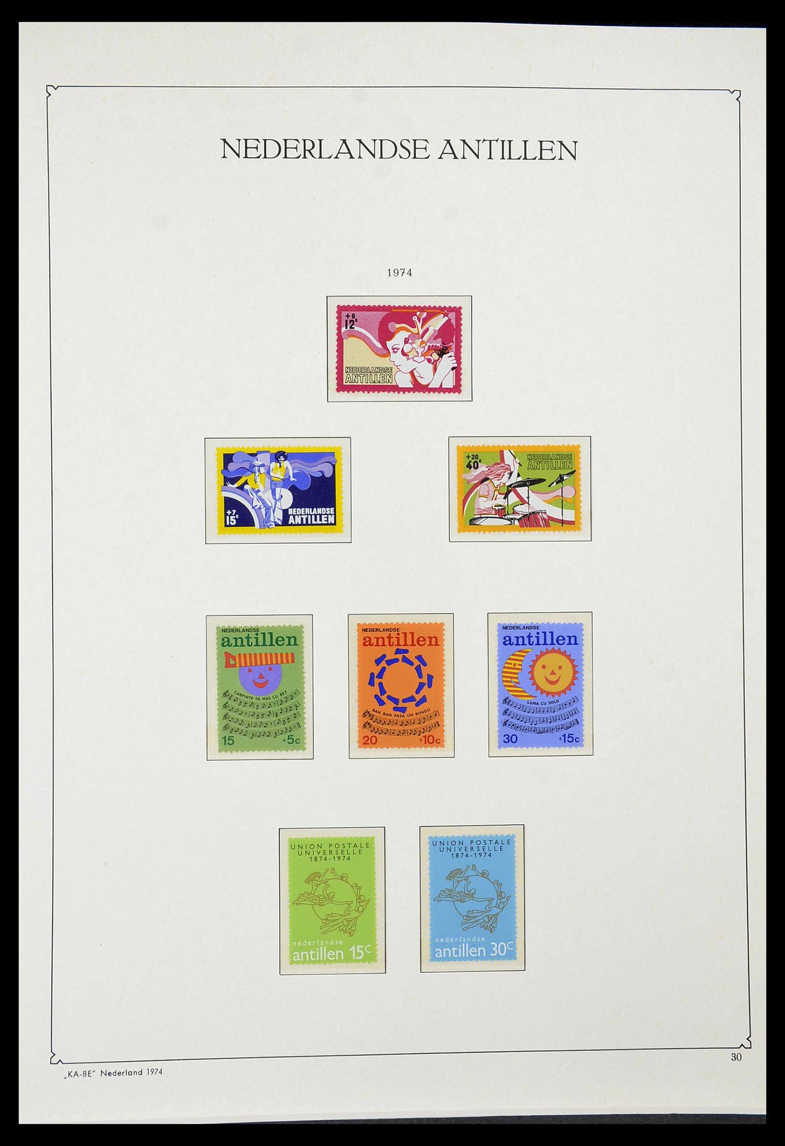34593 030 - Stamp Collection 34593 Netherlands Antilles 1949-2007.