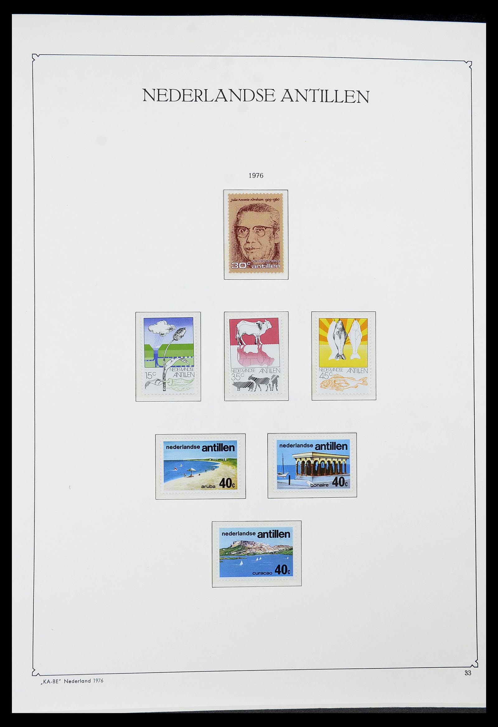 34593 033 - Postzegelverzameling 34593 Nederlandse Antillen 1949-2007.