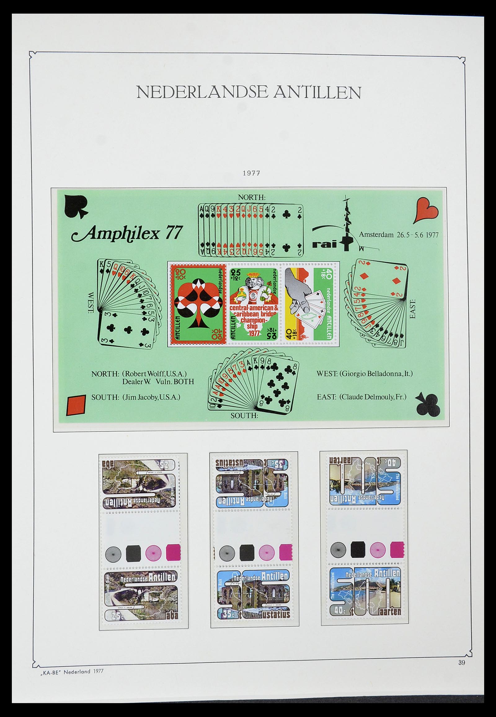 34593 039 - Postzegelverzameling 34593 Nederlandse Antillen 1949-2007.