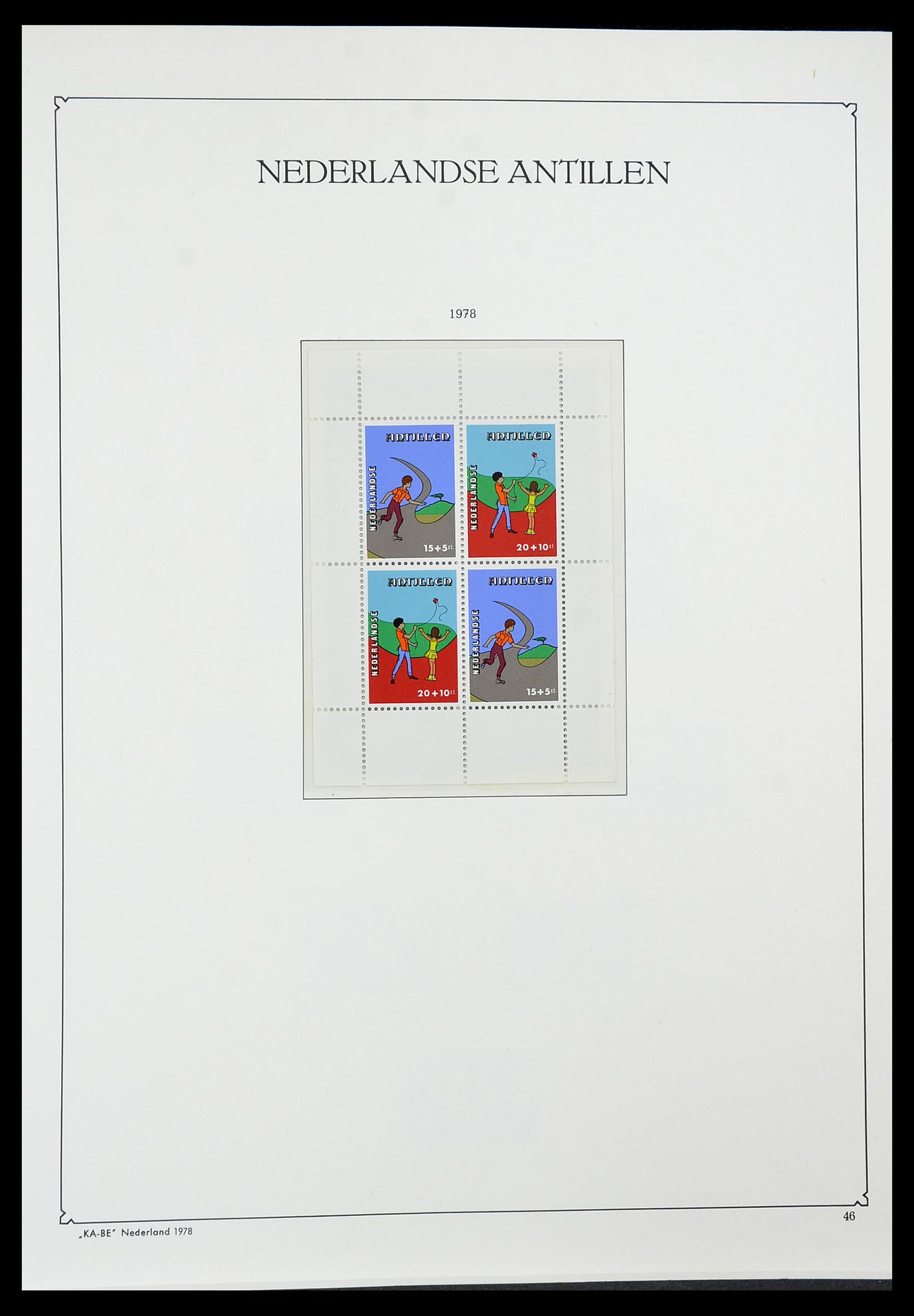 34593 046 - Postzegelverzameling 34593 Nederlandse Antillen 1949-2007.