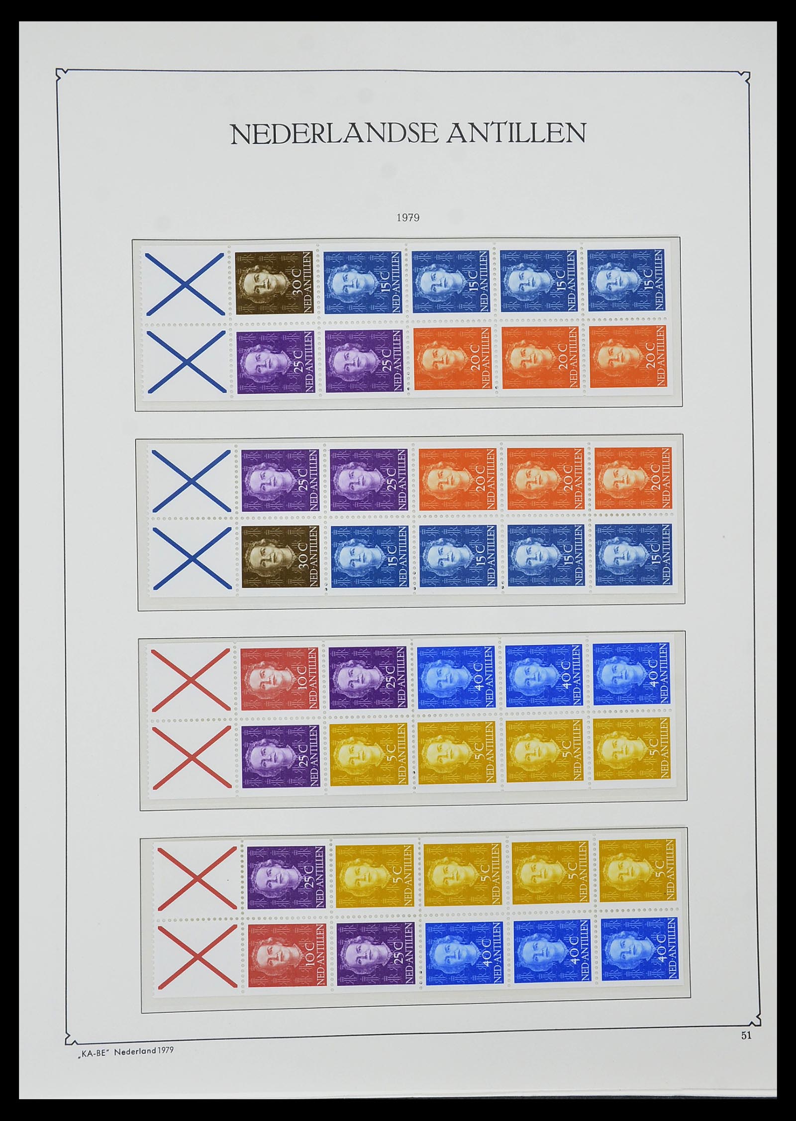34593 051 - Stamp Collection 34593 Netherlands Antilles 1949-2007.