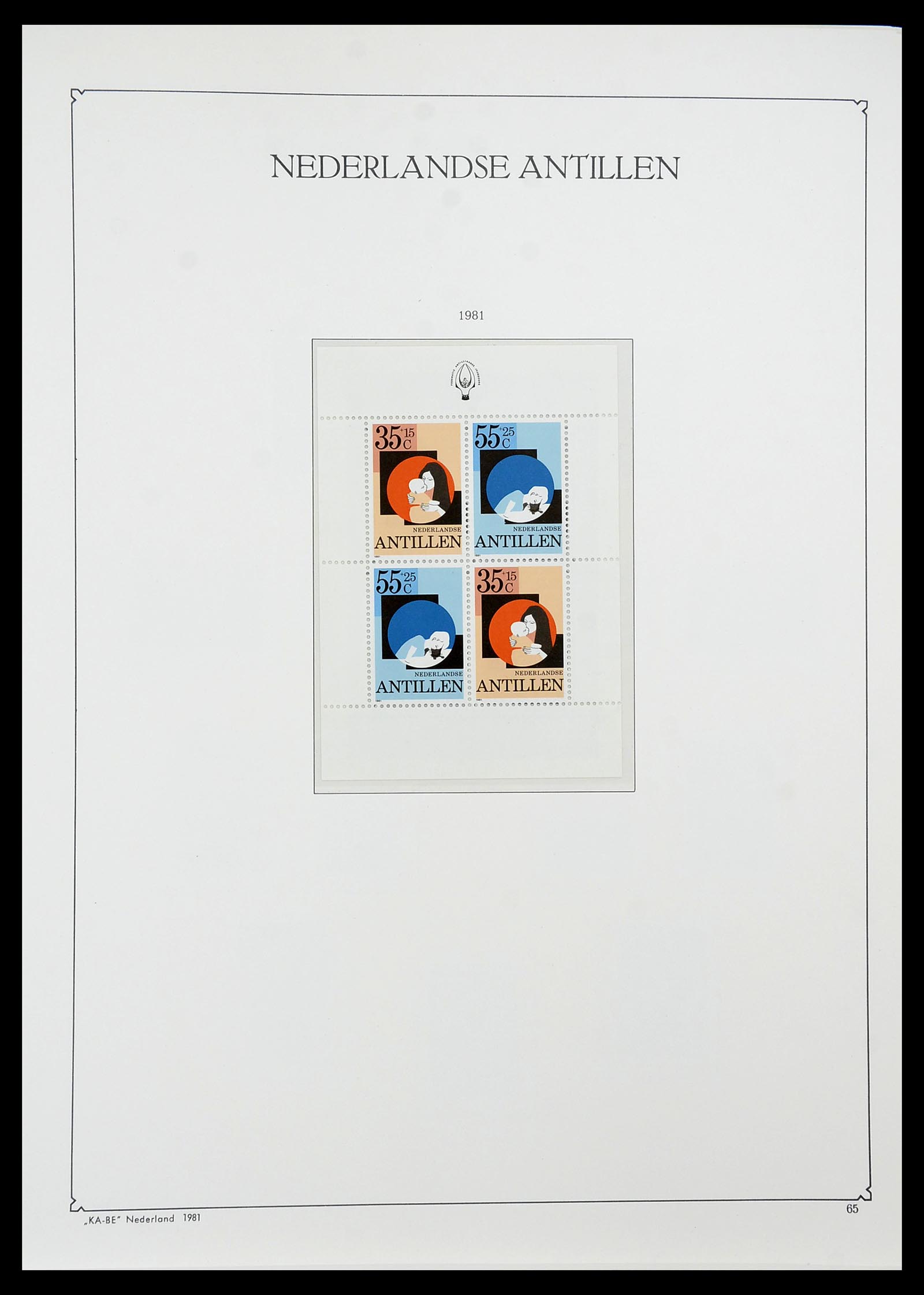 34593 065 - Postzegelverzameling 34593 Nederlandse Antillen 1949-2007.