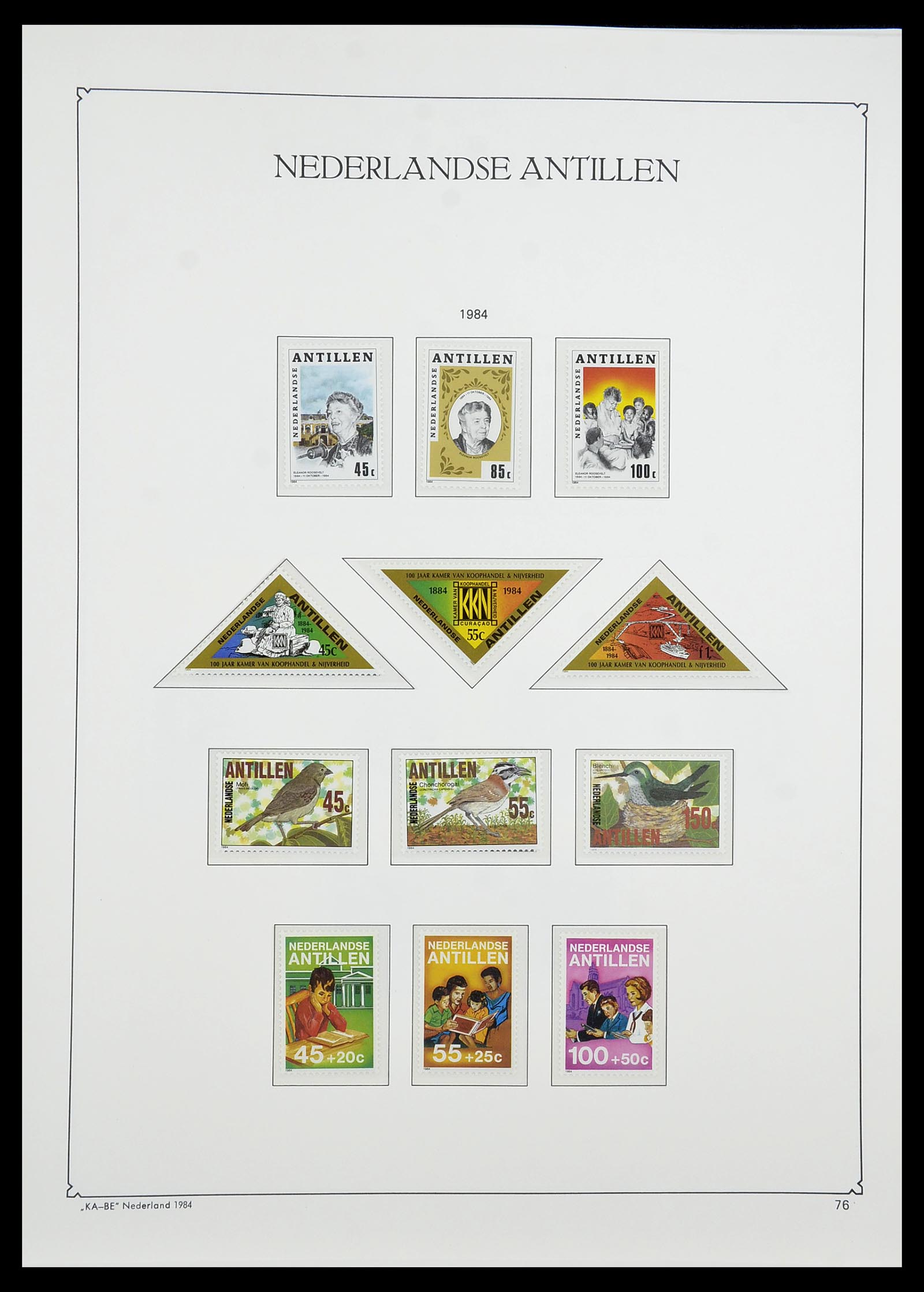 34593 076 - Postzegelverzameling 34593 Nederlandse Antillen 1949-2007.