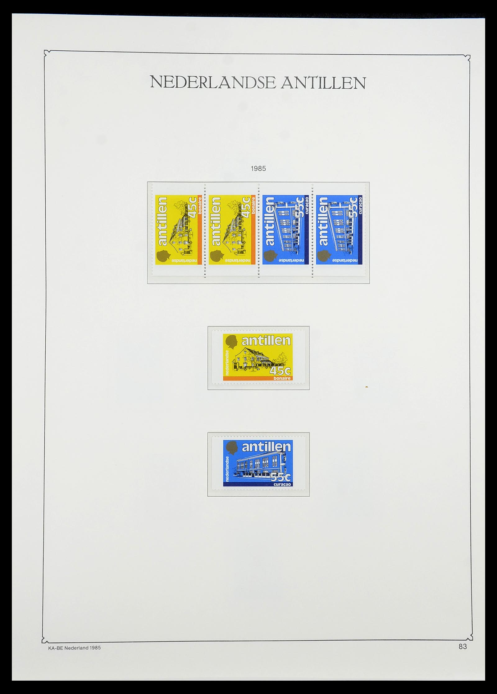 34593 083 - Stamp Collection 34593 Netherlands Antilles 1949-2007.