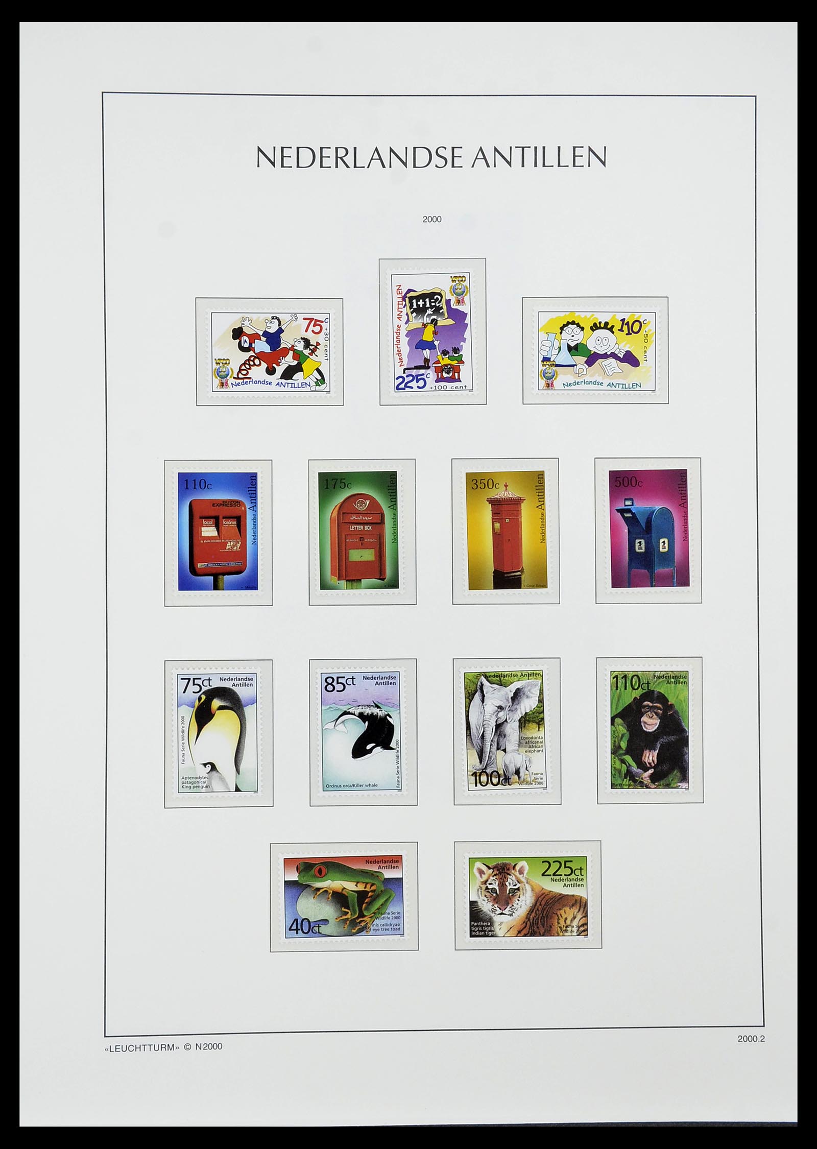 34593 141 - Stamp Collection 34593 Netherlands Antilles 1949-2007.